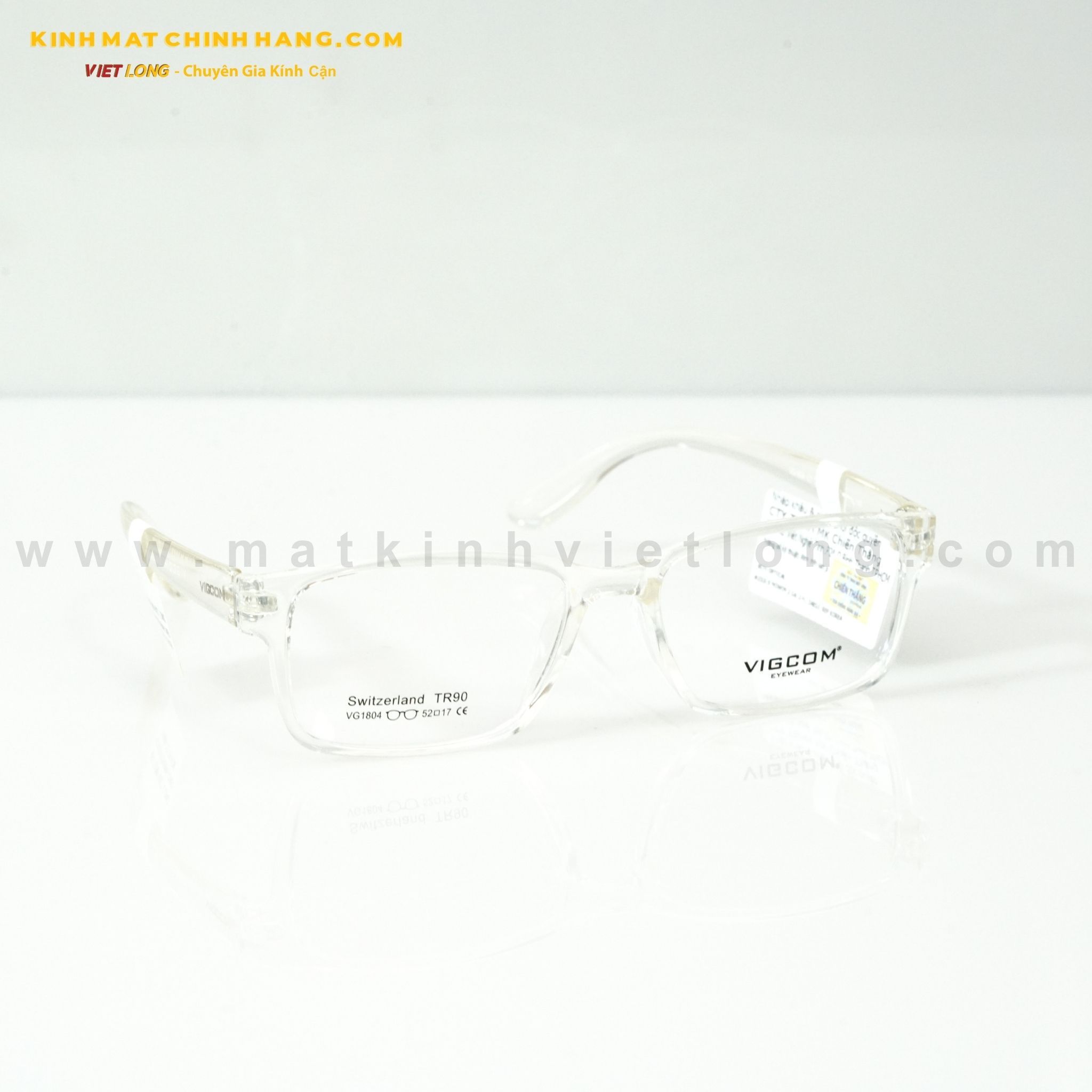  GỌNG KÍNH VIGCOM VG1804-C7 52-17 