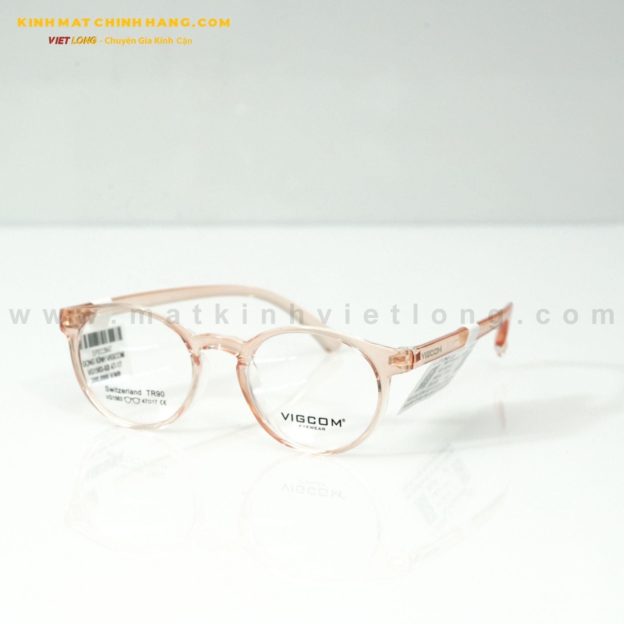  GỌNG KÍNH VIGCOM VG1563-K8 47-17 