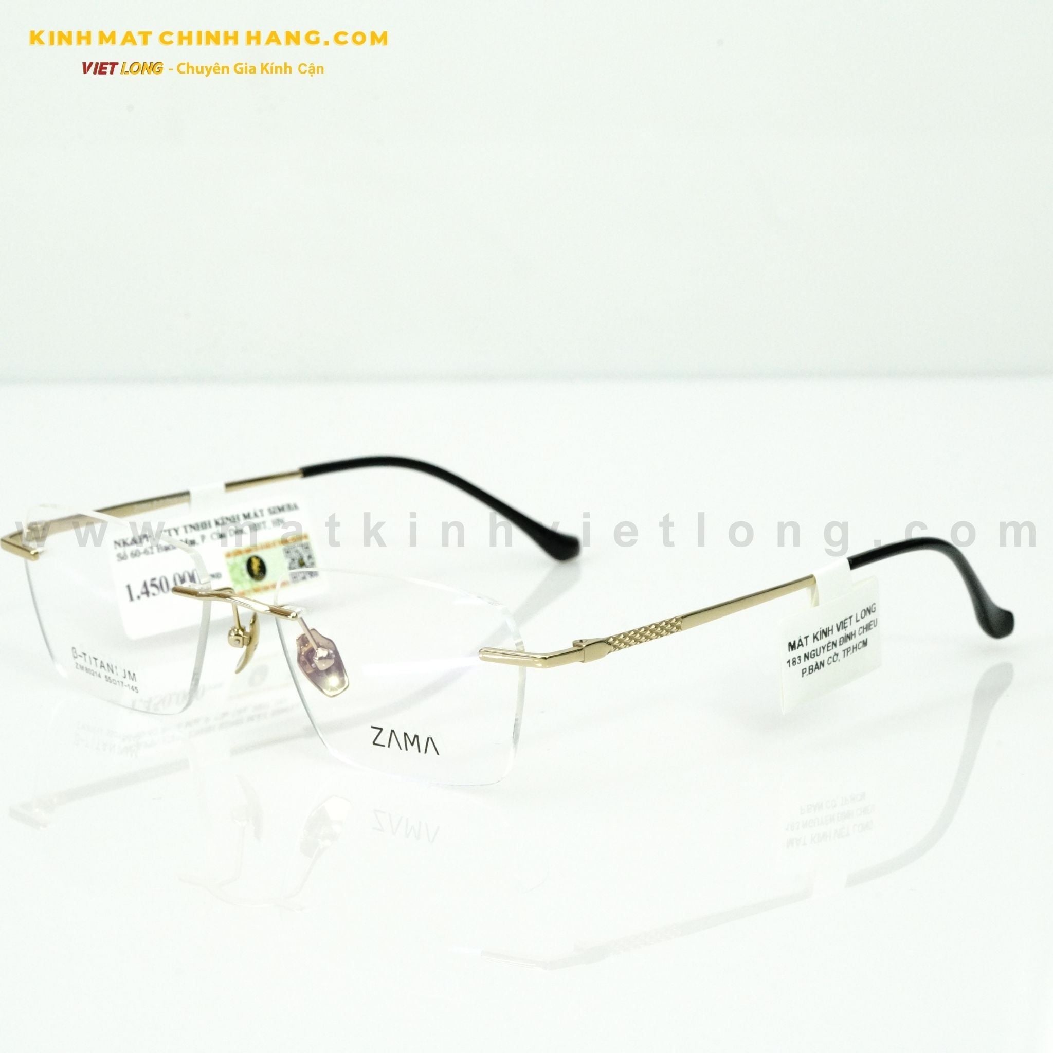  GỌNG KÍNH ZAMA 80214-C01 55-17 