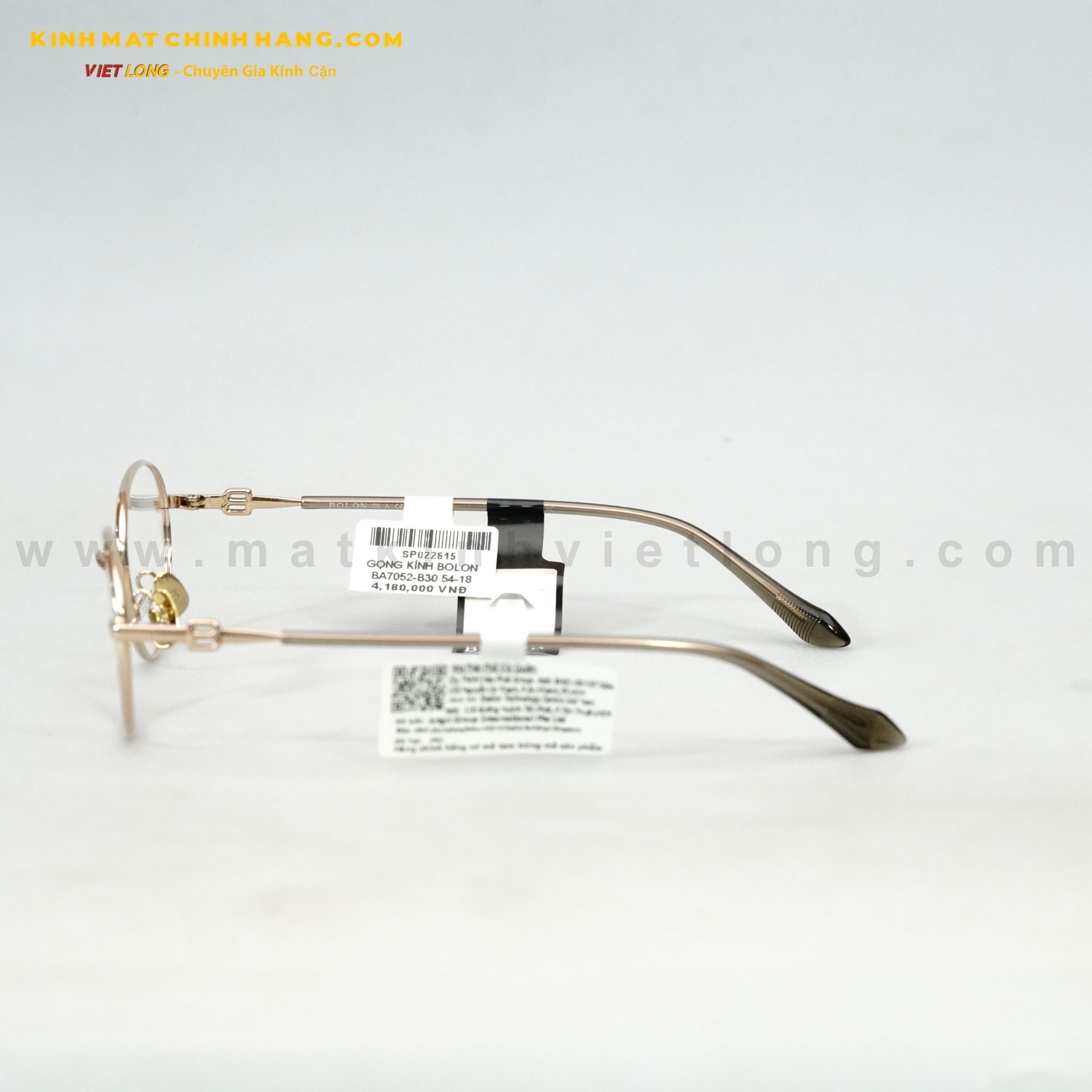  GỌNG KÍNH BOLON BA7052-B30 54-18 