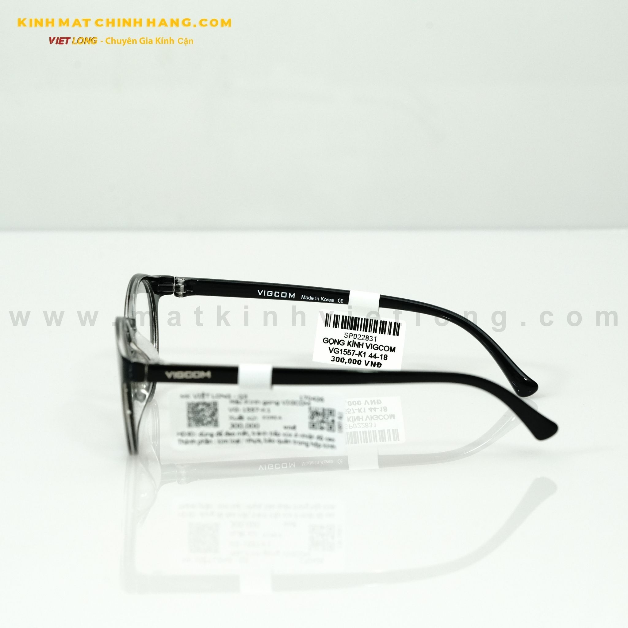  GỌNG KÍNH VIGCOM VG1557-K1 44-18 