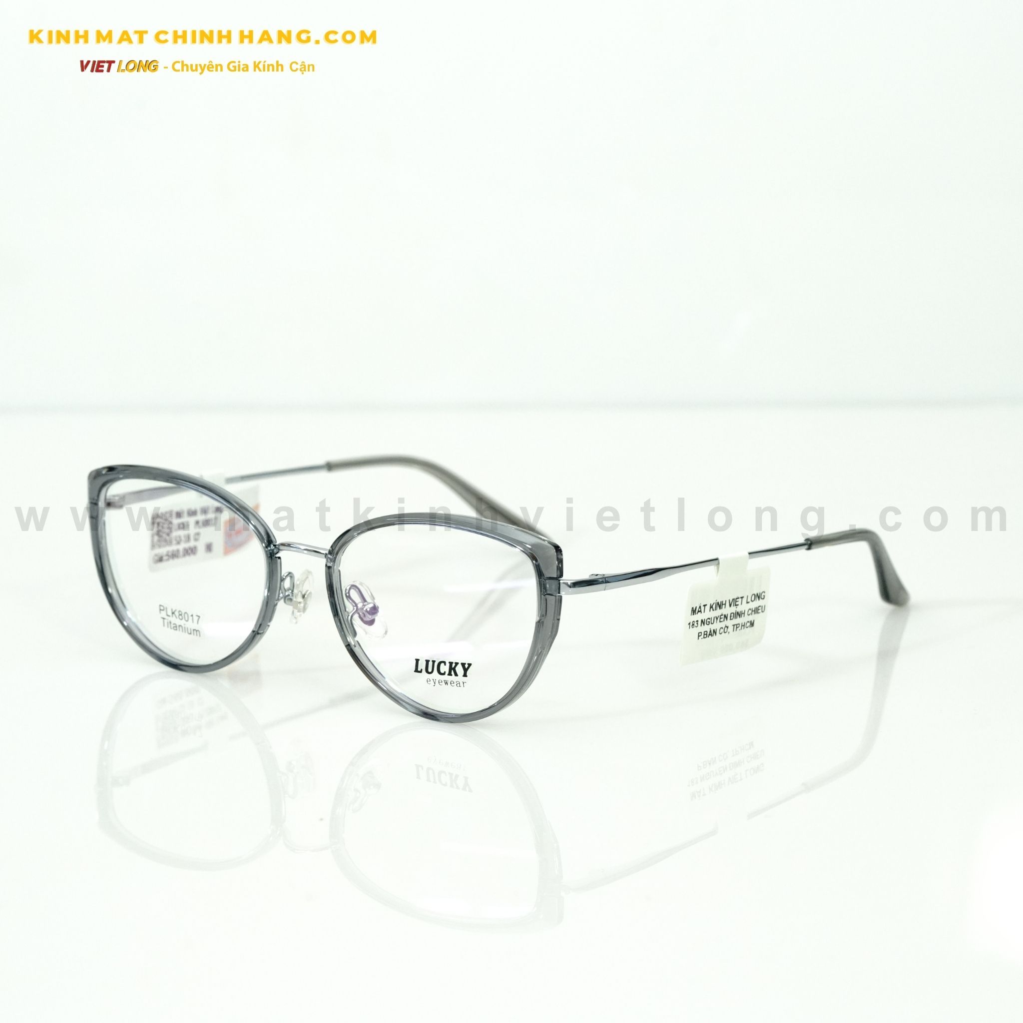  GỌNG KÍNH LUCKY PLK8017-C7 52-18 