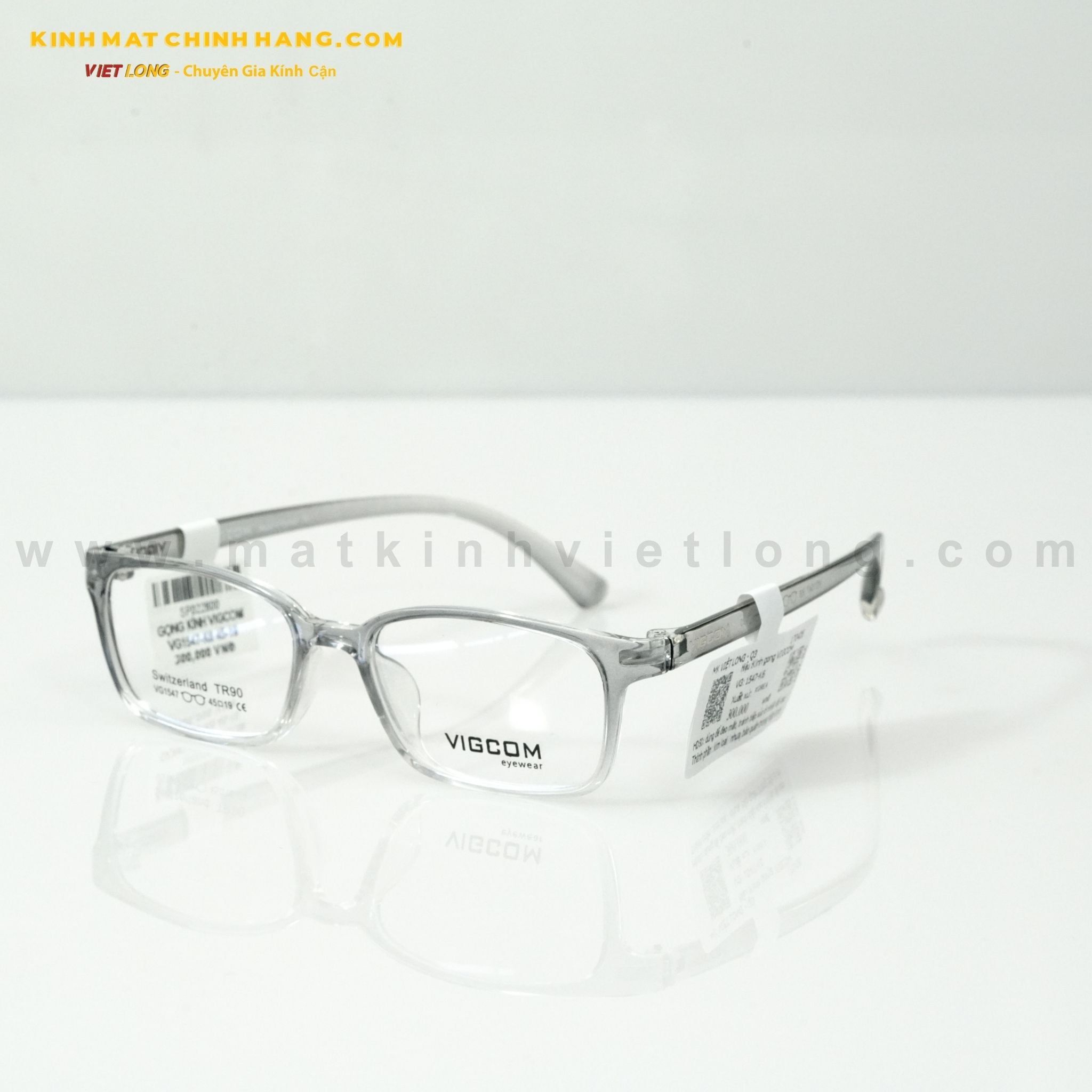  GỌNG KÍNH VIGCOM VG1547-K6 45-19 