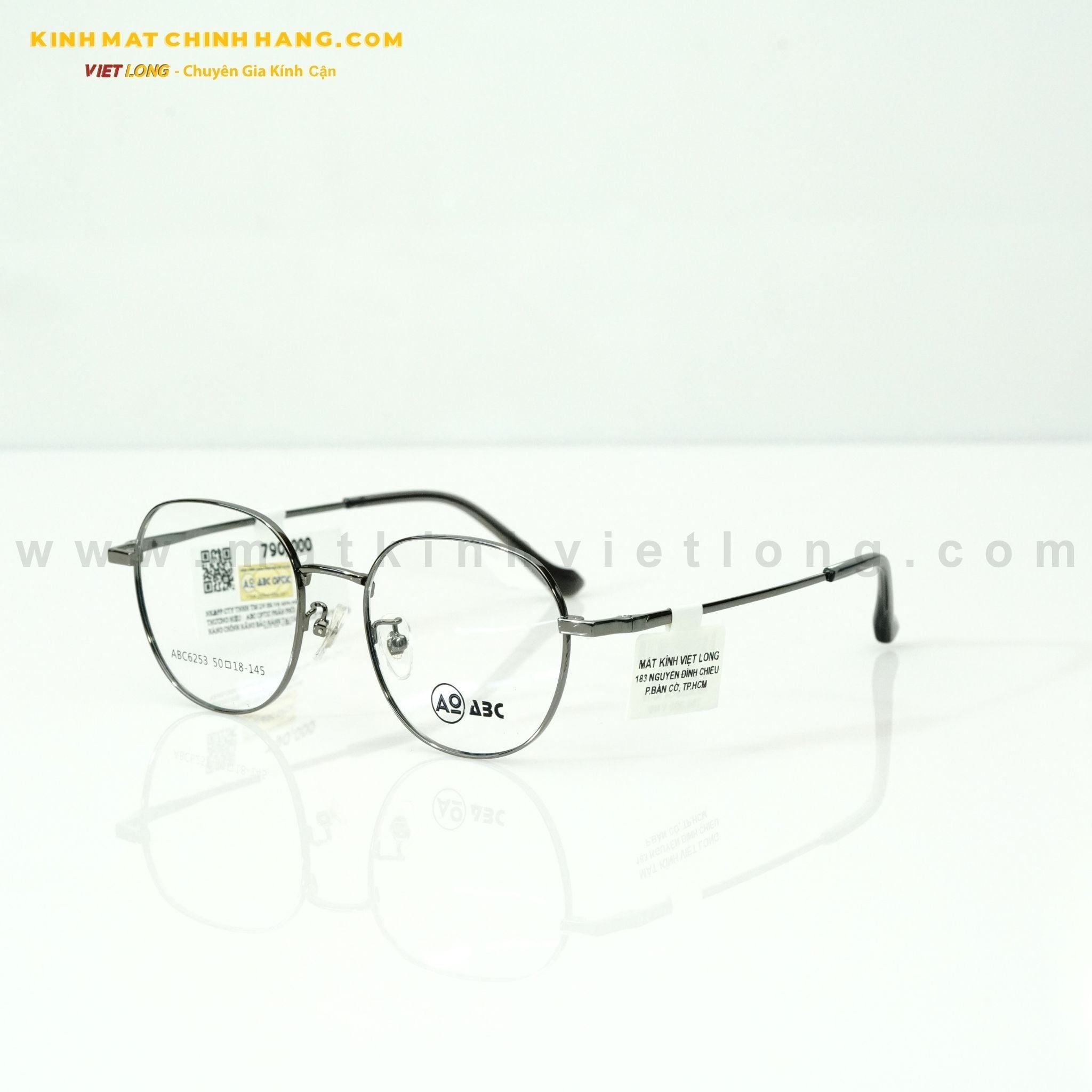  GỌNG KÍNH ABC ABC6253-C4 50-18 