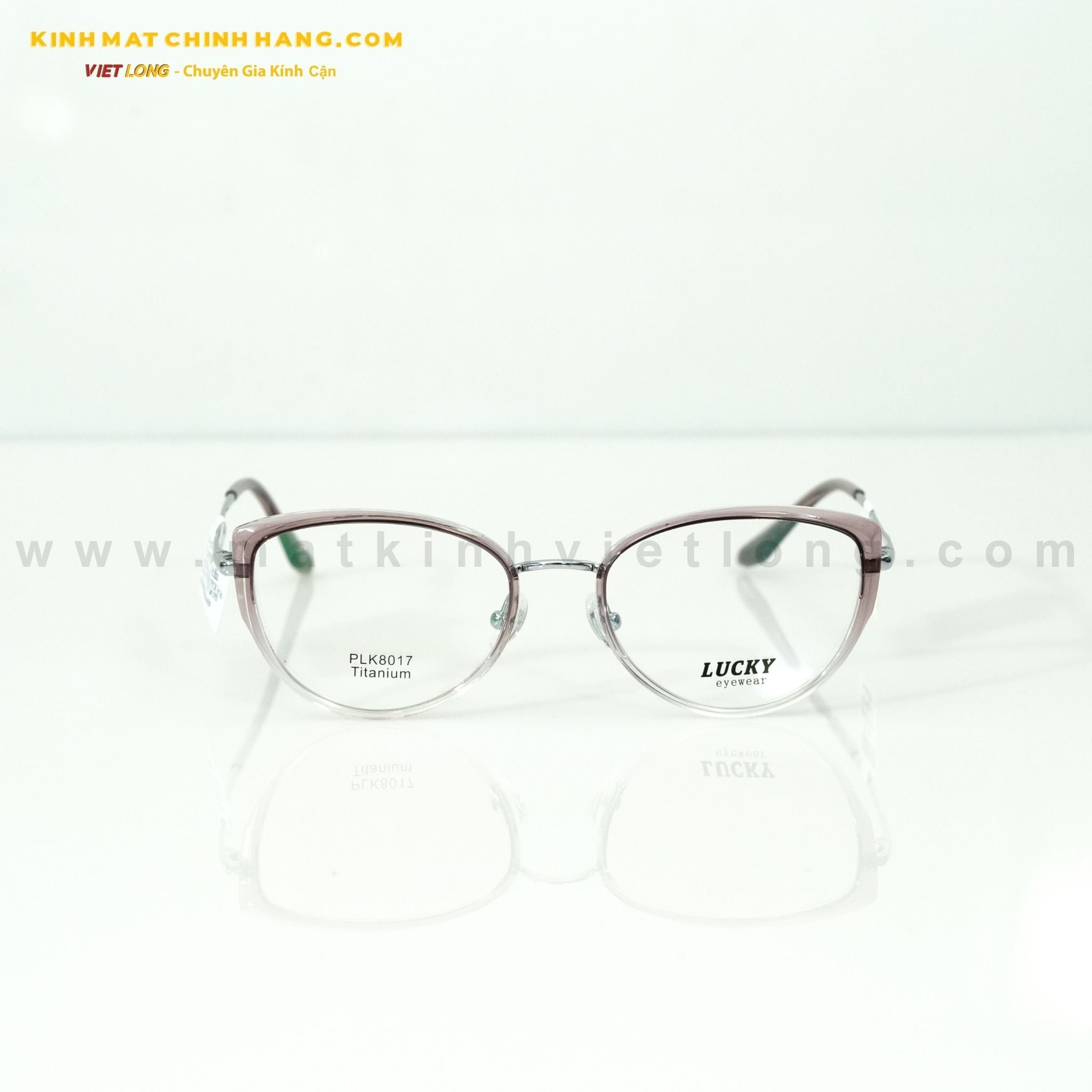  GỌNG KÍNH LUCKY PLK8017-C8 52-18 