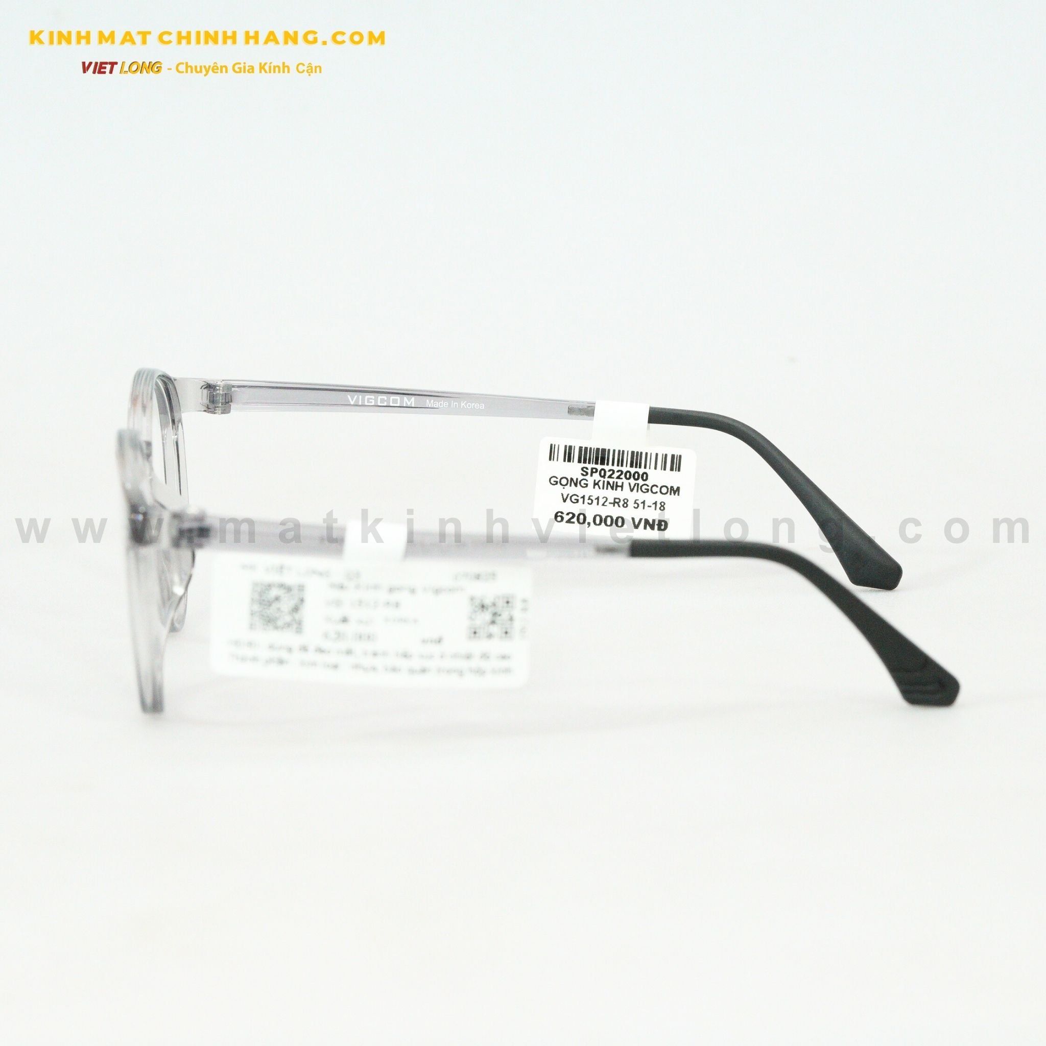  GỌNG KÍNH VIGCOM VG1512-R8 51-18 