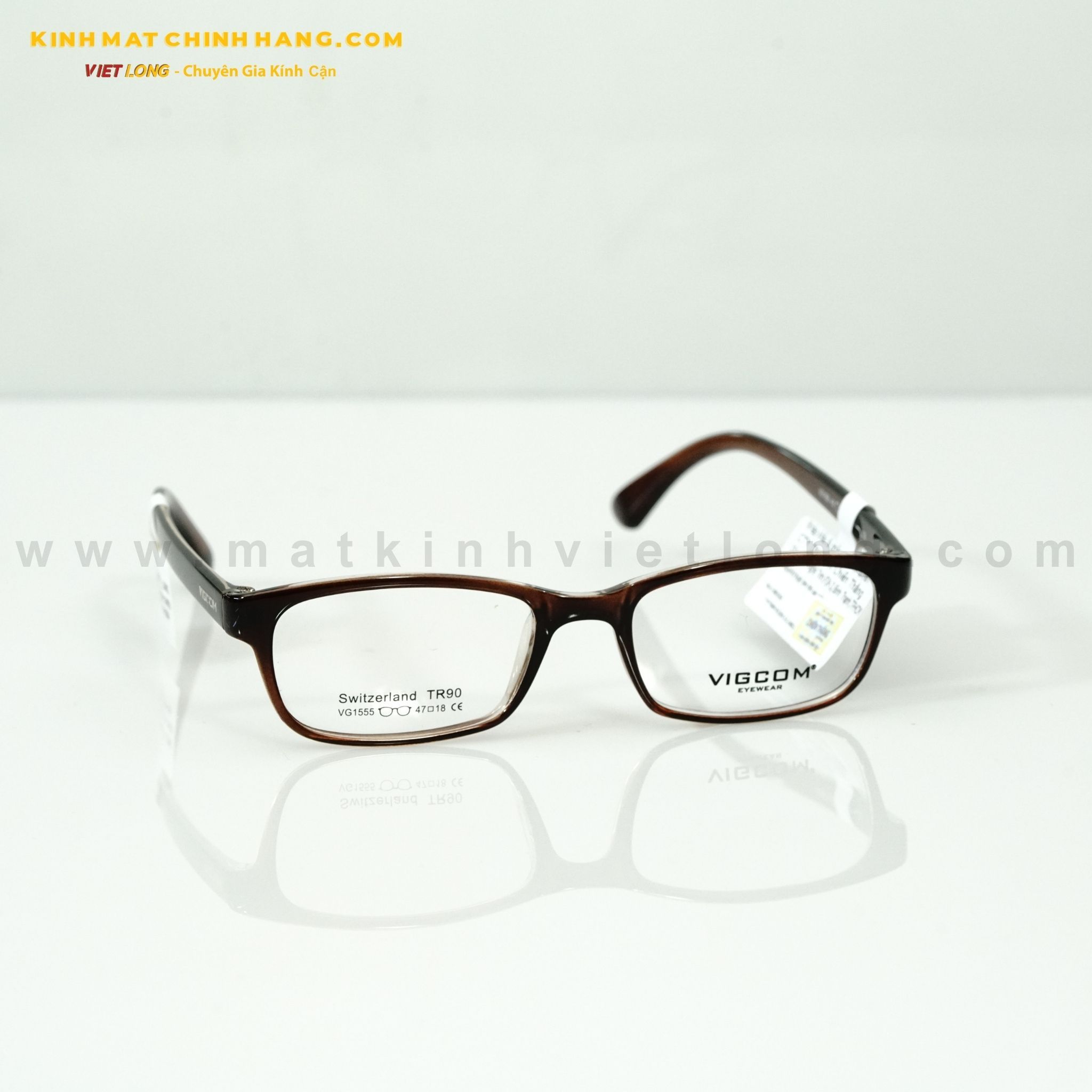  GỌNG KÍNH VIGCOM VG1555-K5 47-18 
