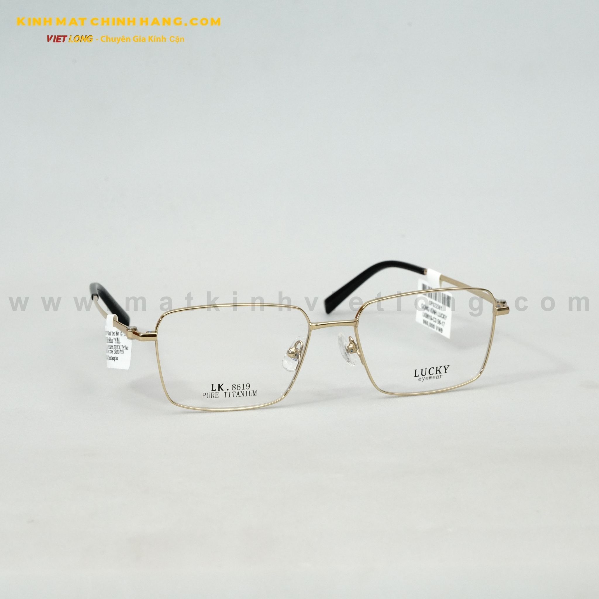  GỌNG KÍNH LUCKY LK8619-C3 56-17 