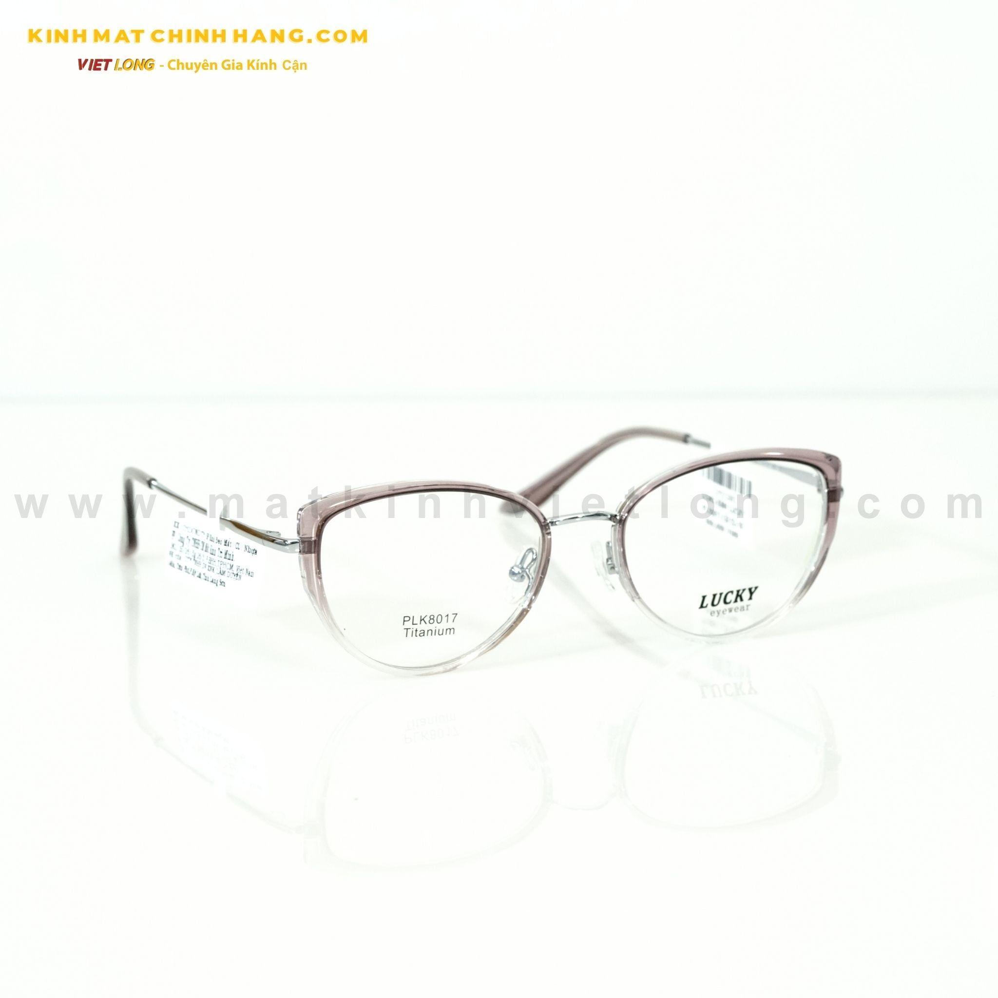  GỌNG KÍNH LUCKY PLK8017-C8 52-18 