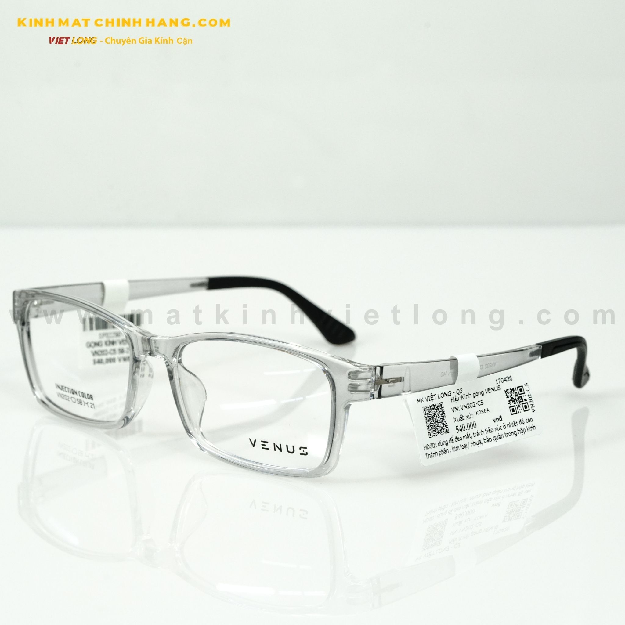  GỌNG KÍNH VENUS VN202-C5 58-21 