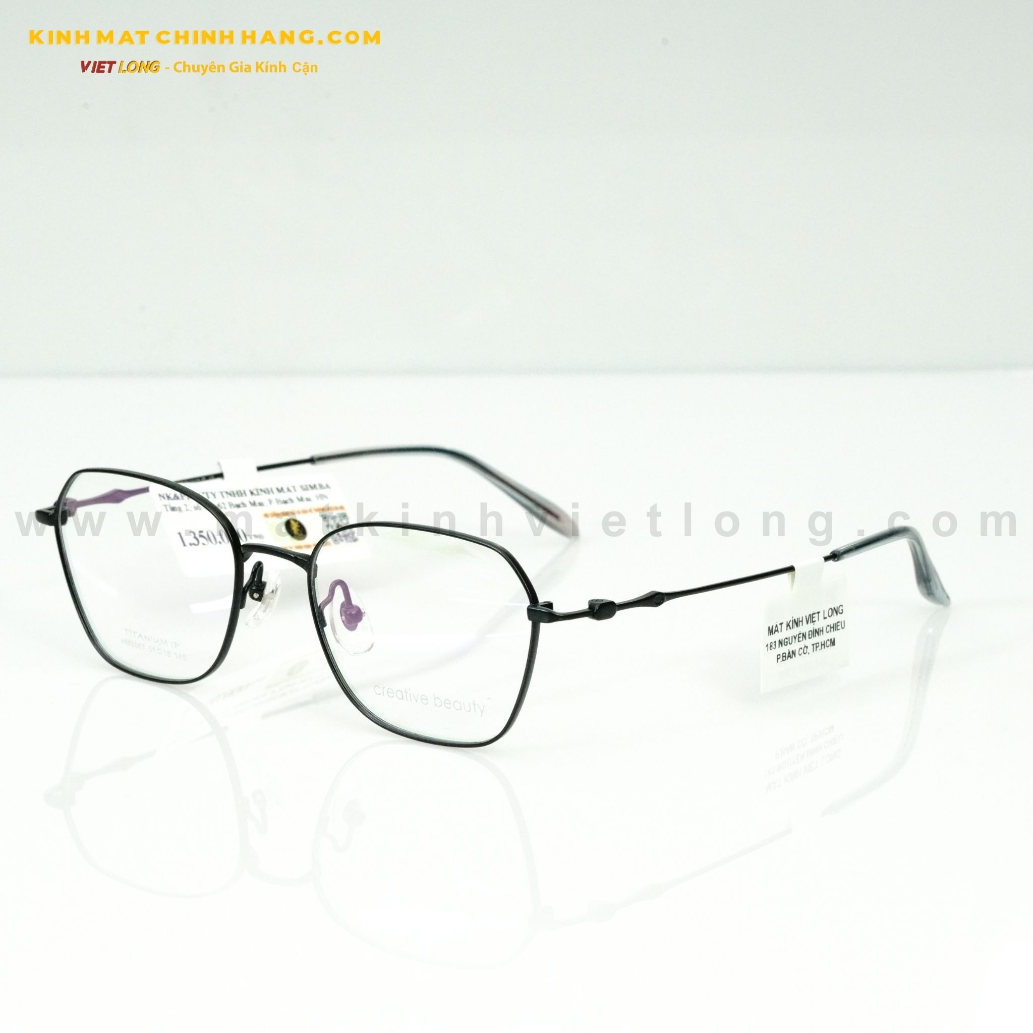  GỌNG KÍNH CREATIVE BEAUTY HM5067-C1 51-18 