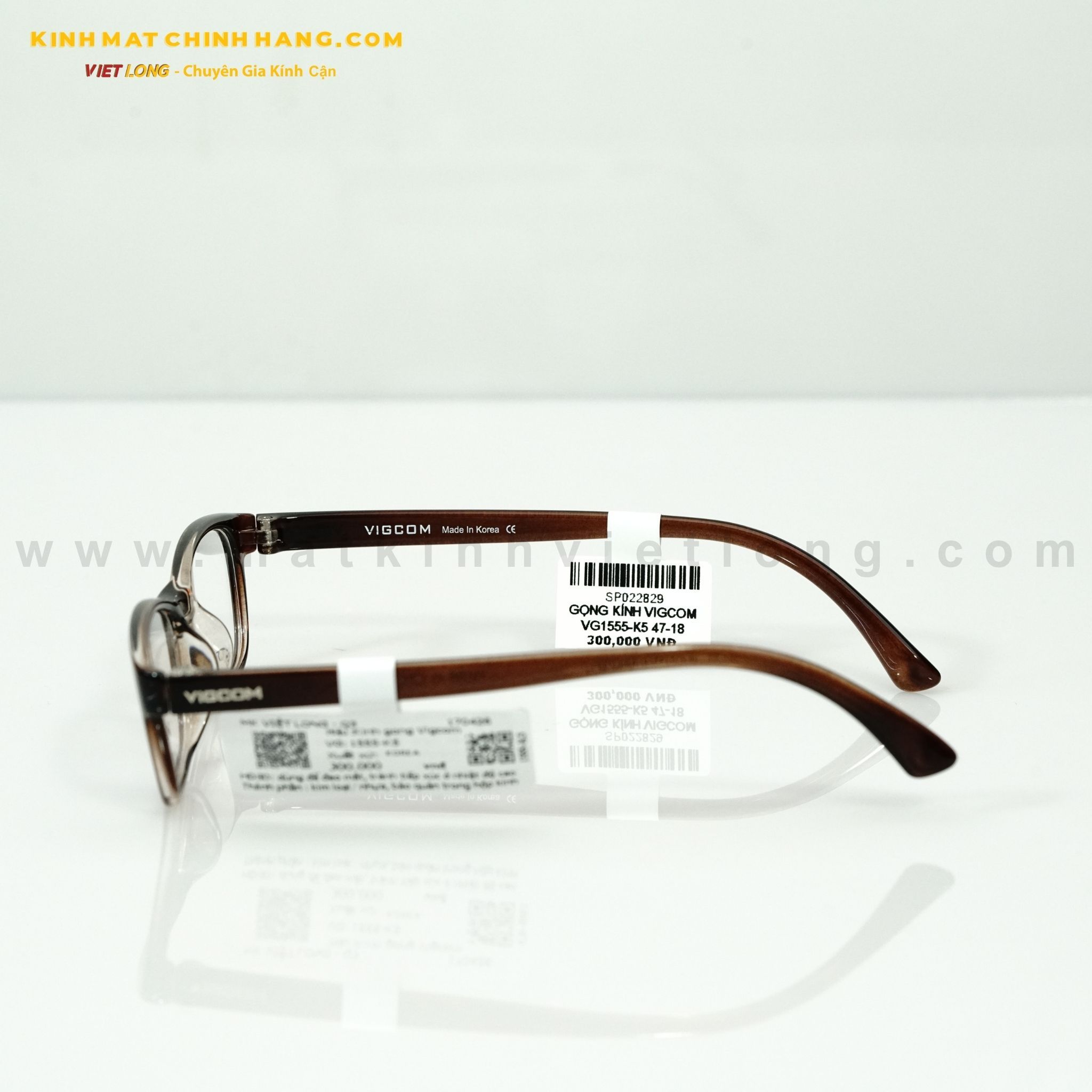  GỌNG KÍNH VIGCOM VG1555-K5 47-18 