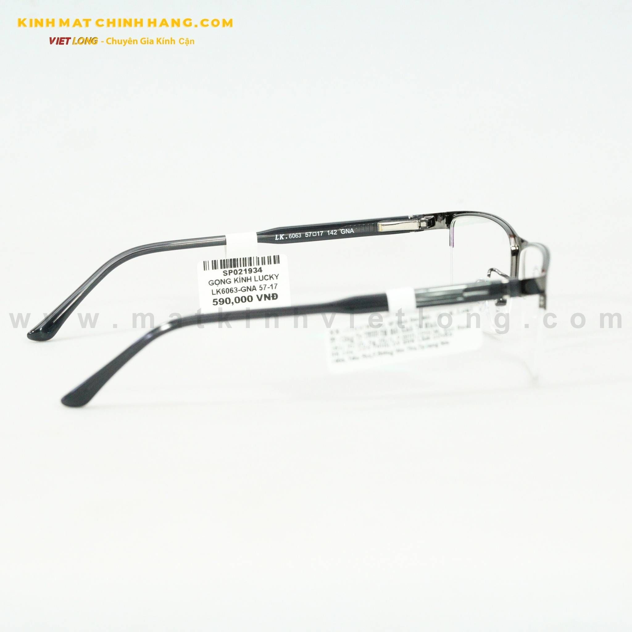  GỌNG KÍNH LUCKY LK6063-GNA 57-17 