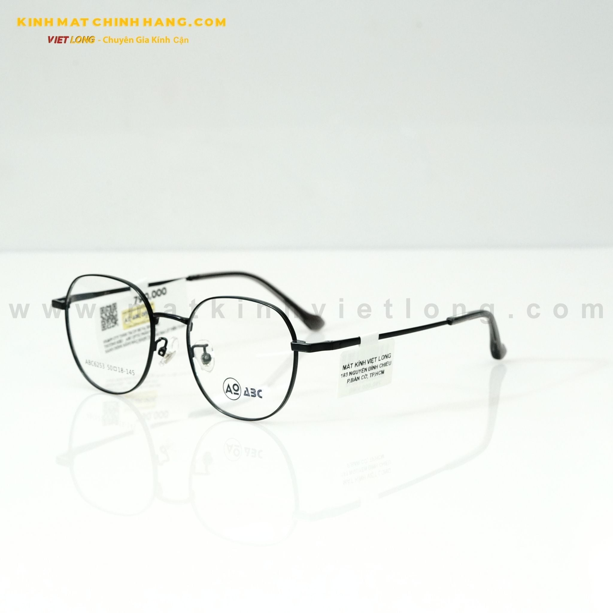  GỌNG KÍNH ABC ABC6253-C1 50-18 