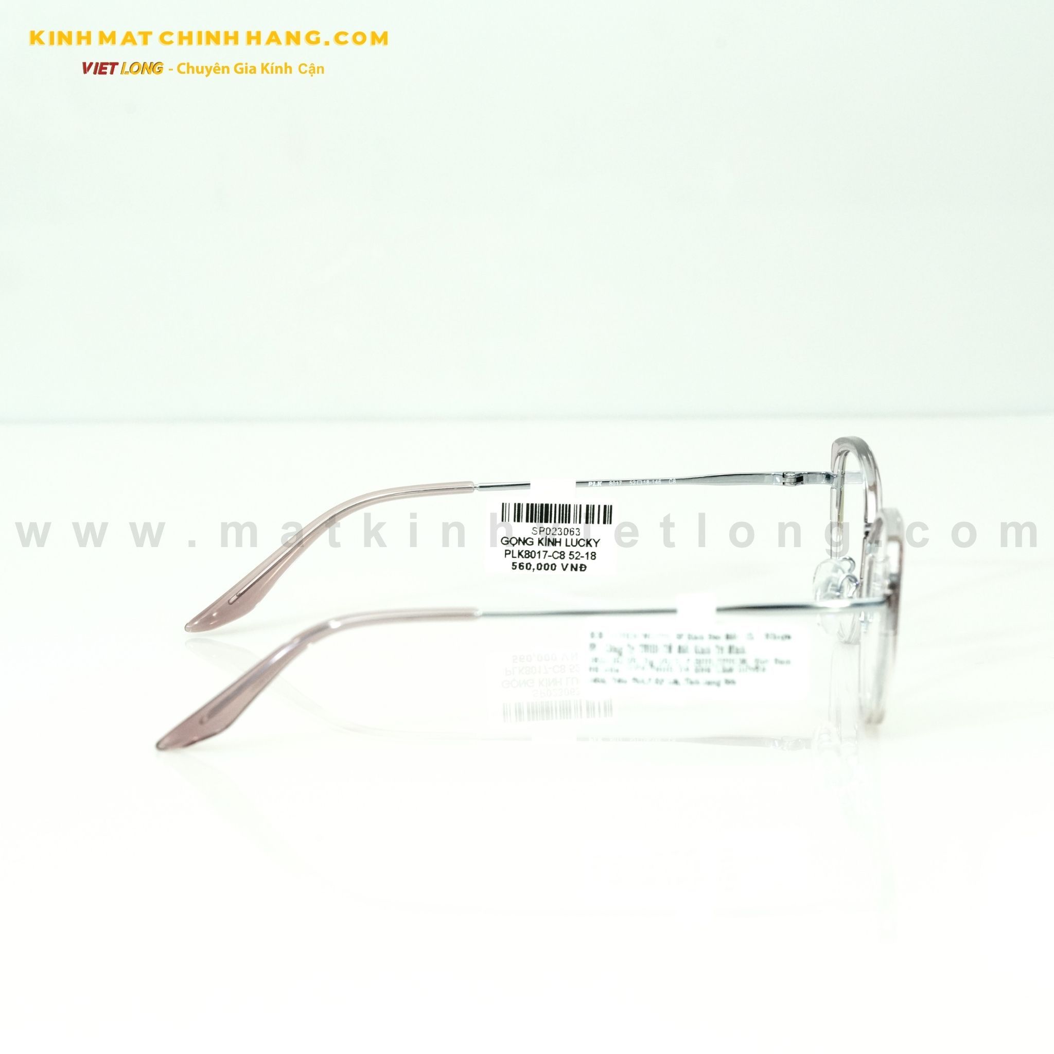 GỌNG KÍNH LUCKY PLK8017-C8 52-18 