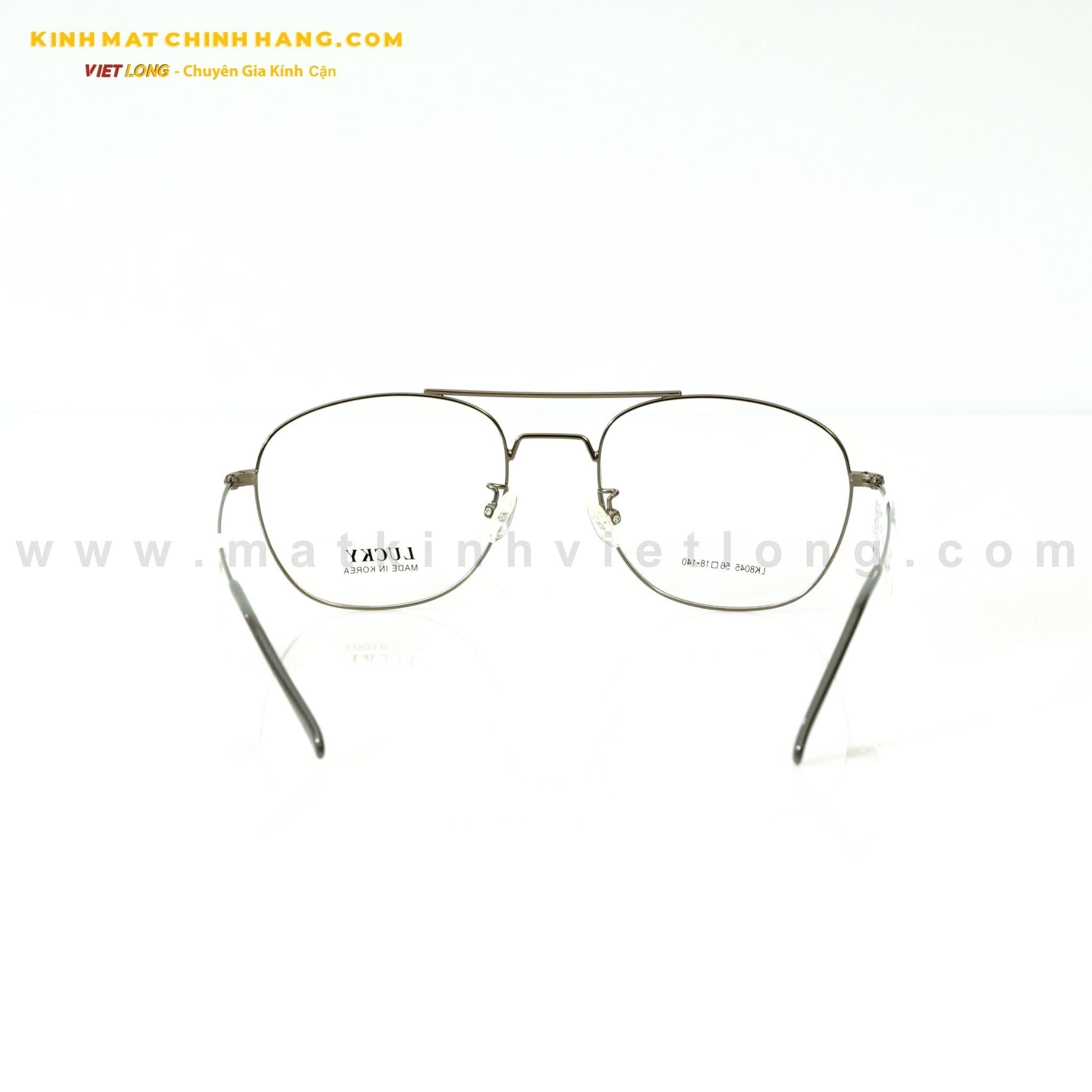  GỌNG KÍNH LUCKY LK8045-BR 56-18 