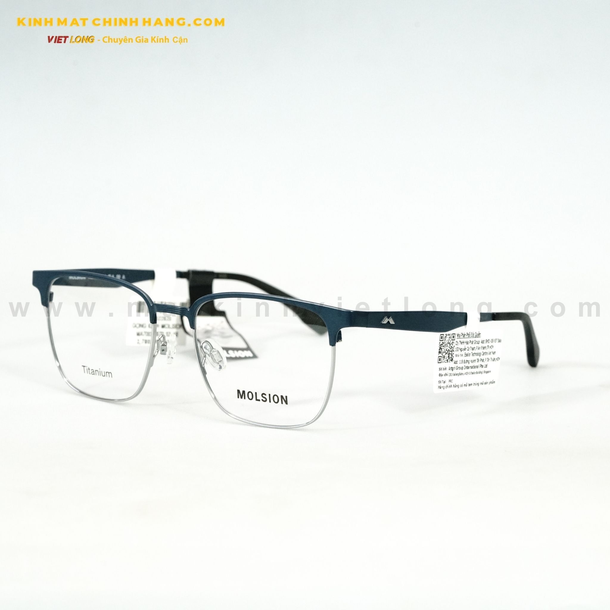  GỌNG KÍNH MOLSION MA7003-B70 53-18 
