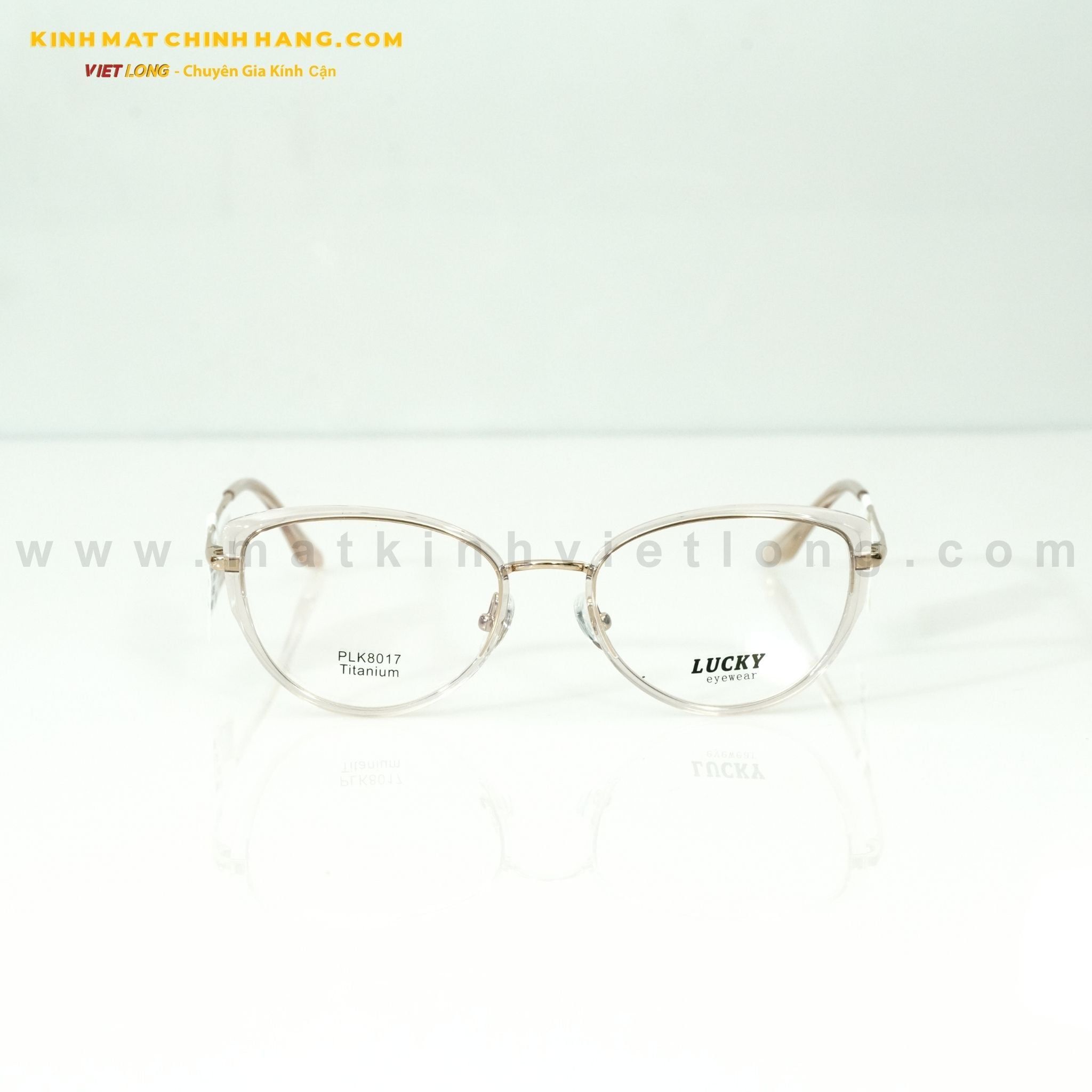  GỌNG KÍNH LUCKY PLK8017-C6 52-18 