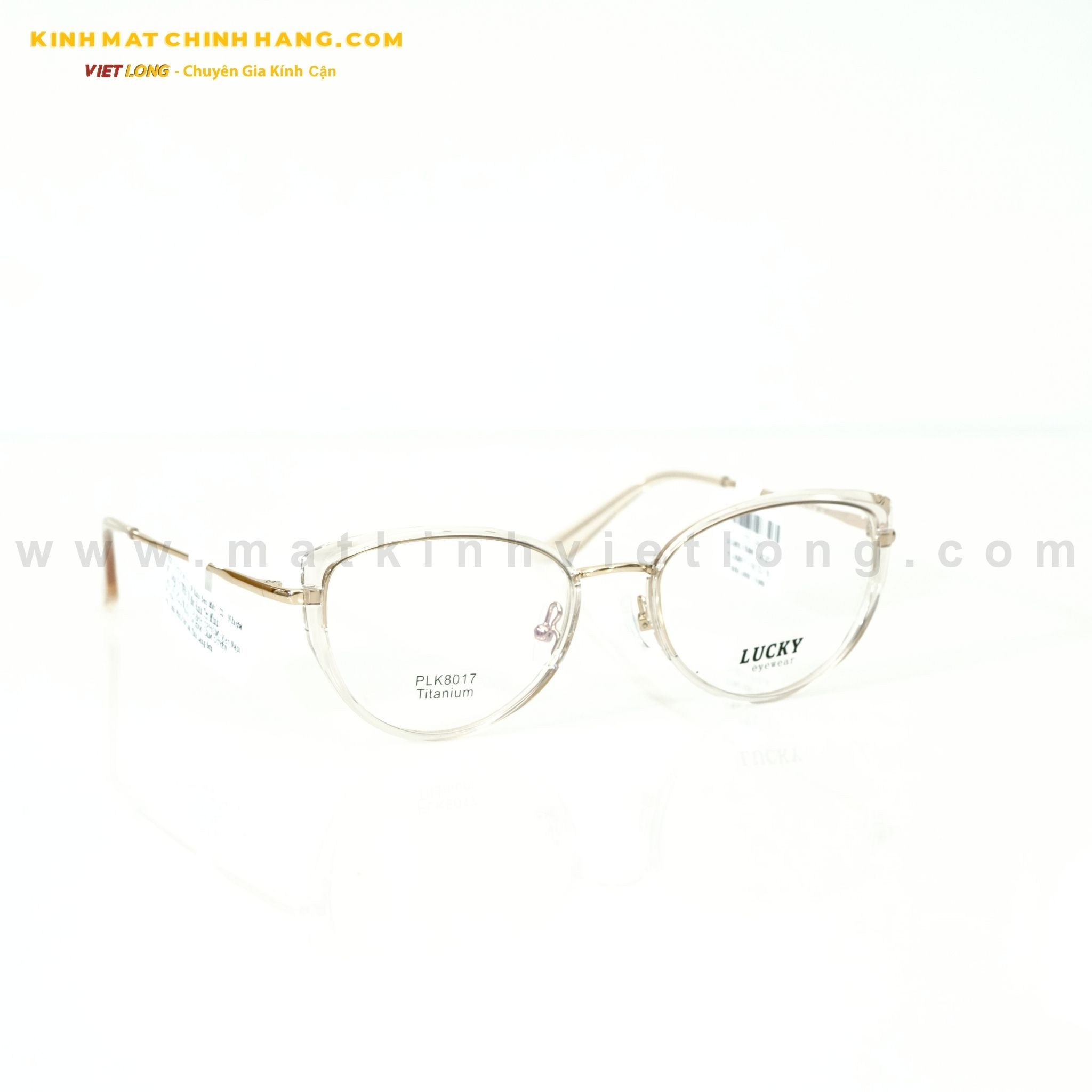  GỌNG KÍNH LUCKY PLK8017-C6 52-18 
