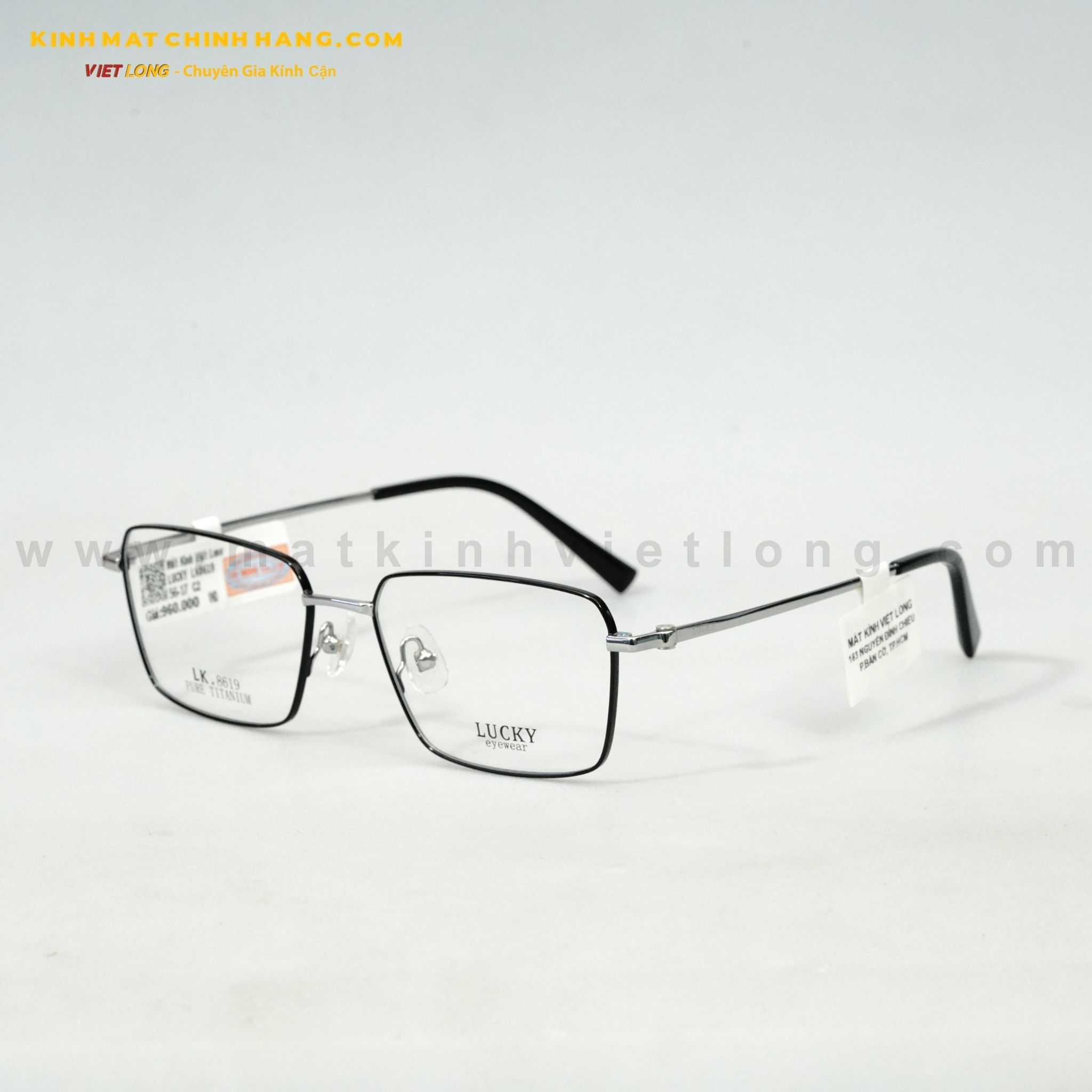  GỌNG KÍNH LUCKY LK8619-C2 56-17 