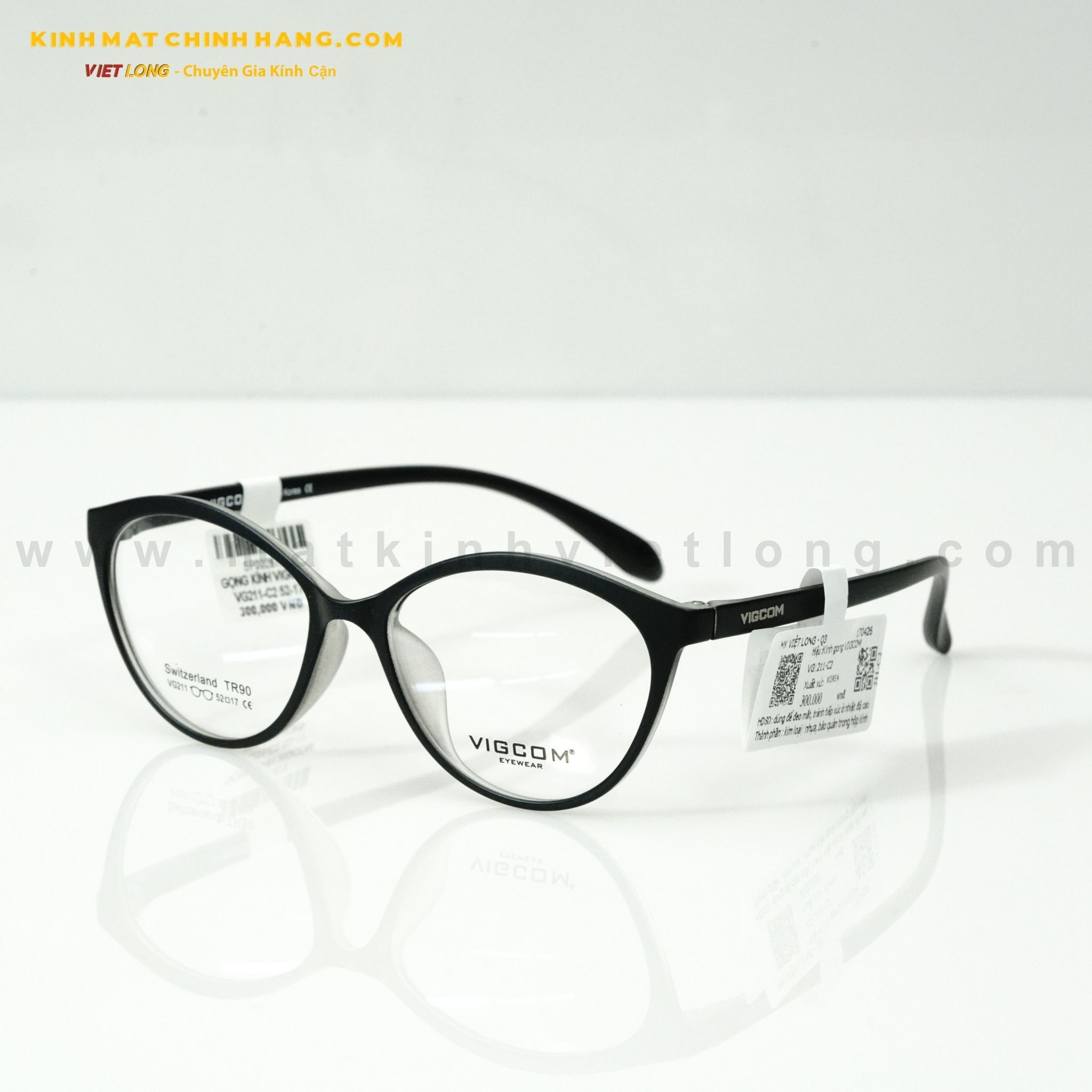  GỌNG KÍNH VIGCOM VG211-C2 52-17 