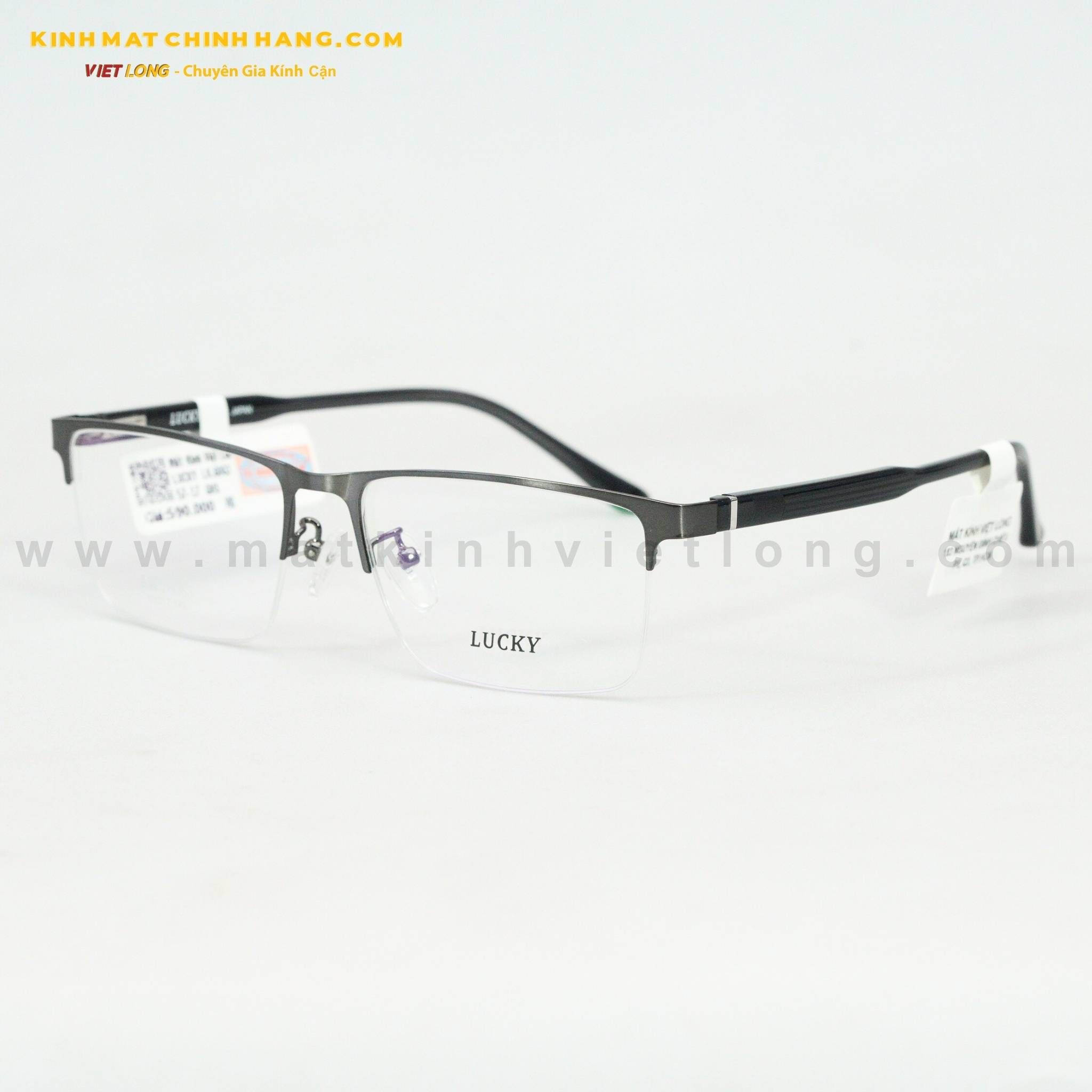  GỌNG KÍNH LUCKY LK6063-GNS 57-17 