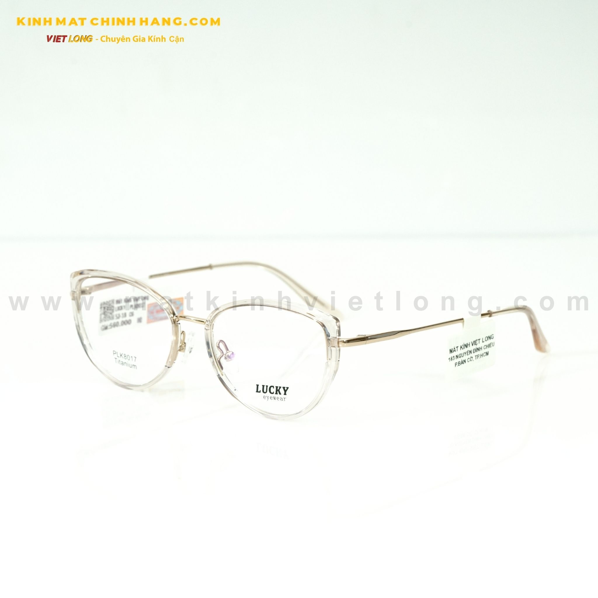  GỌNG KÍNH LUCKY PLK8017-C6 52-18 