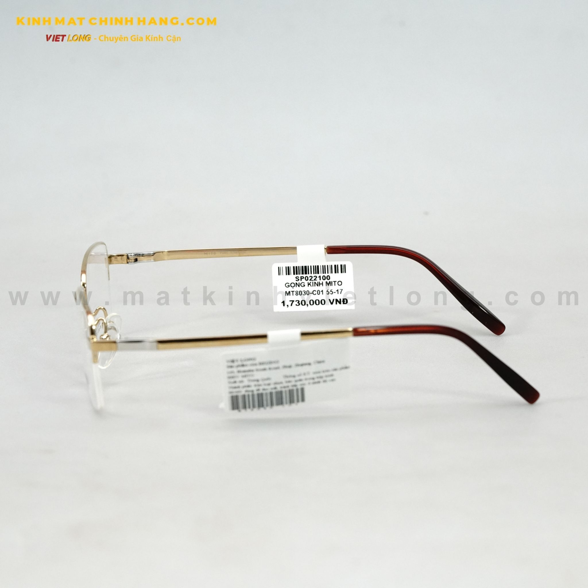  GỌNG KÍNH MITO MT8030-C01 55-17 