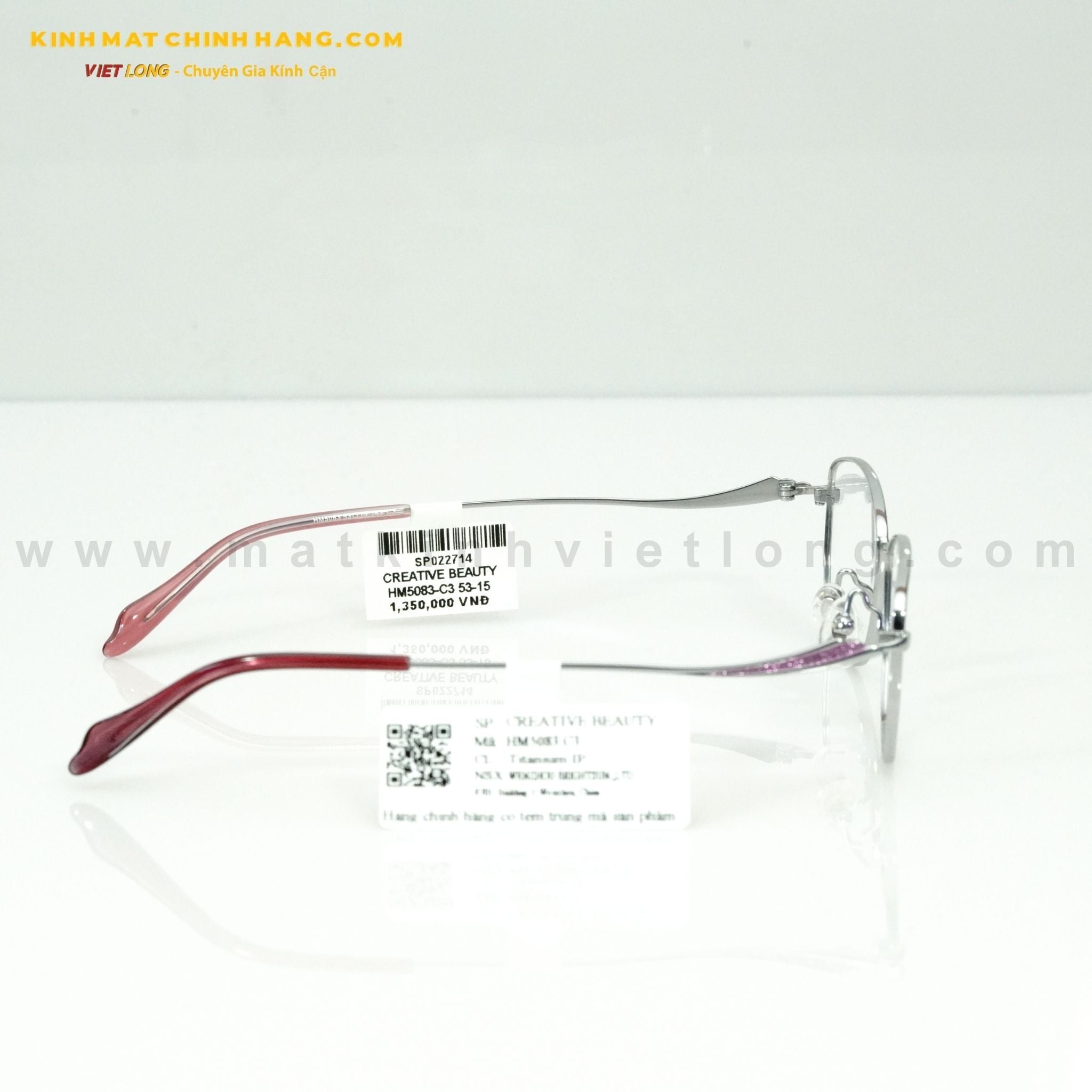  GỌNG KÍNH CREATIVE BEAUTY HM5083-C3 53-15 