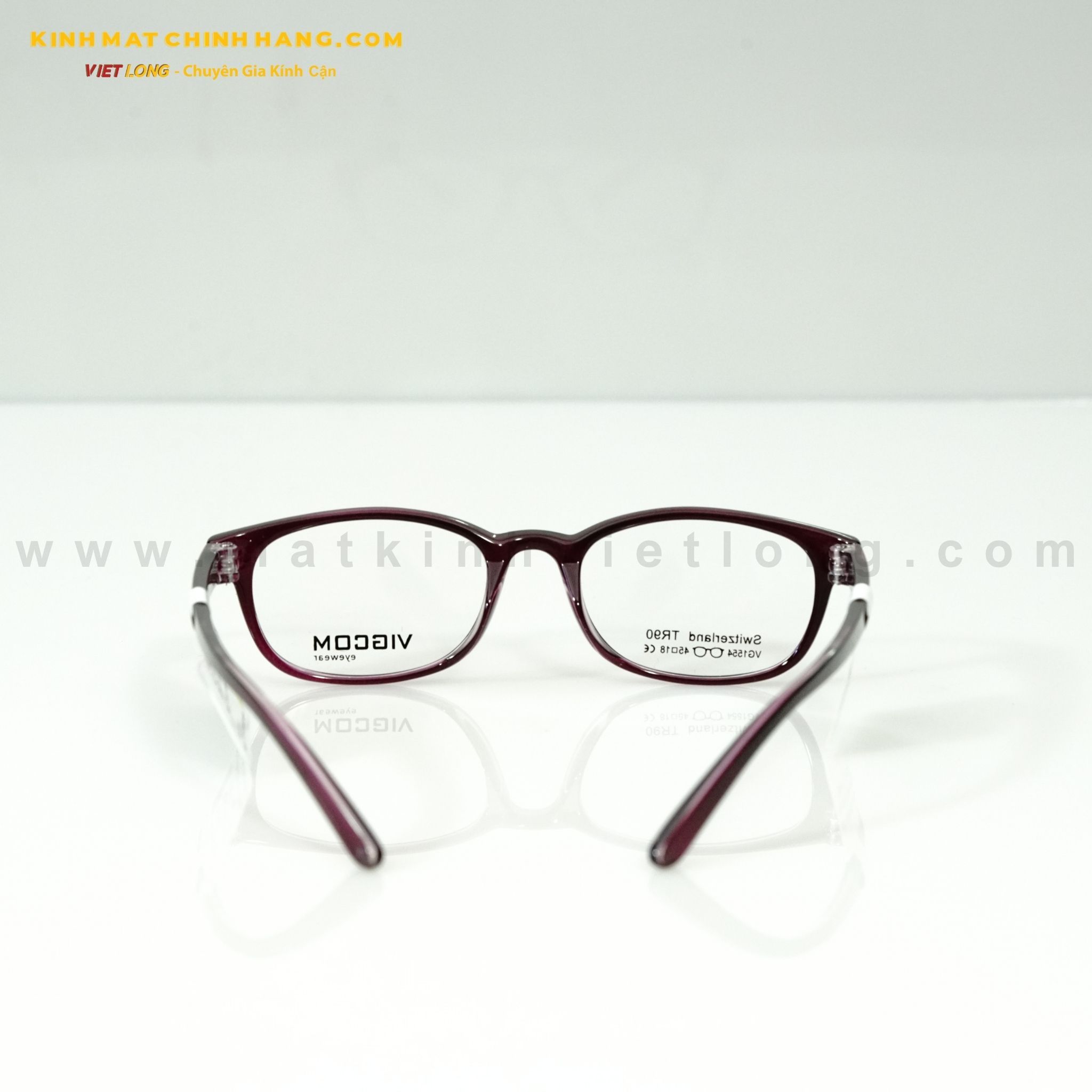  GỌNG KÍNH VIGCOM VG1554-K6 45-18 