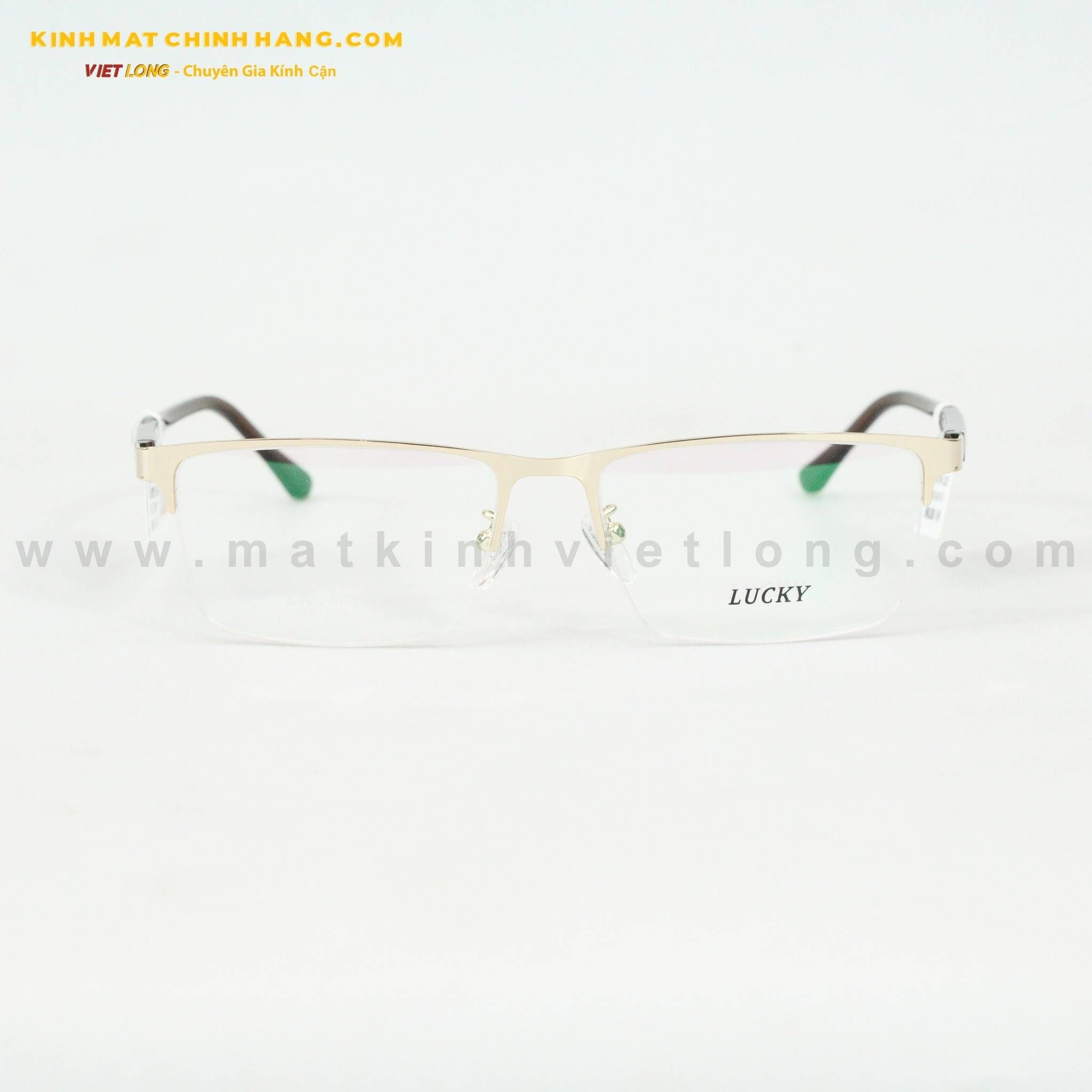  GỌNG KÍNH LUCKY LK6063-GPA 57-17 