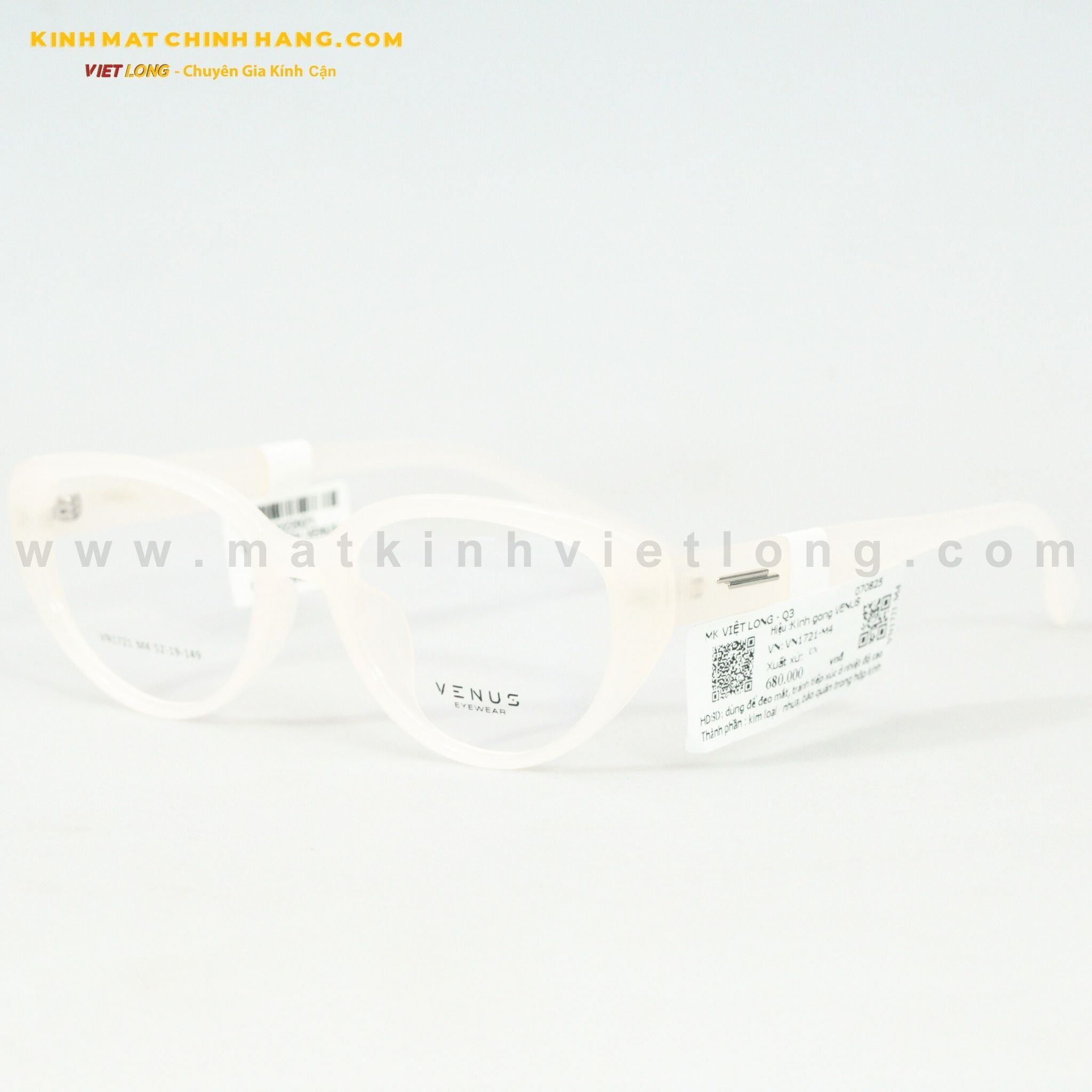  GỌNG KÍNH VENUS VN1721-M4 52-19 