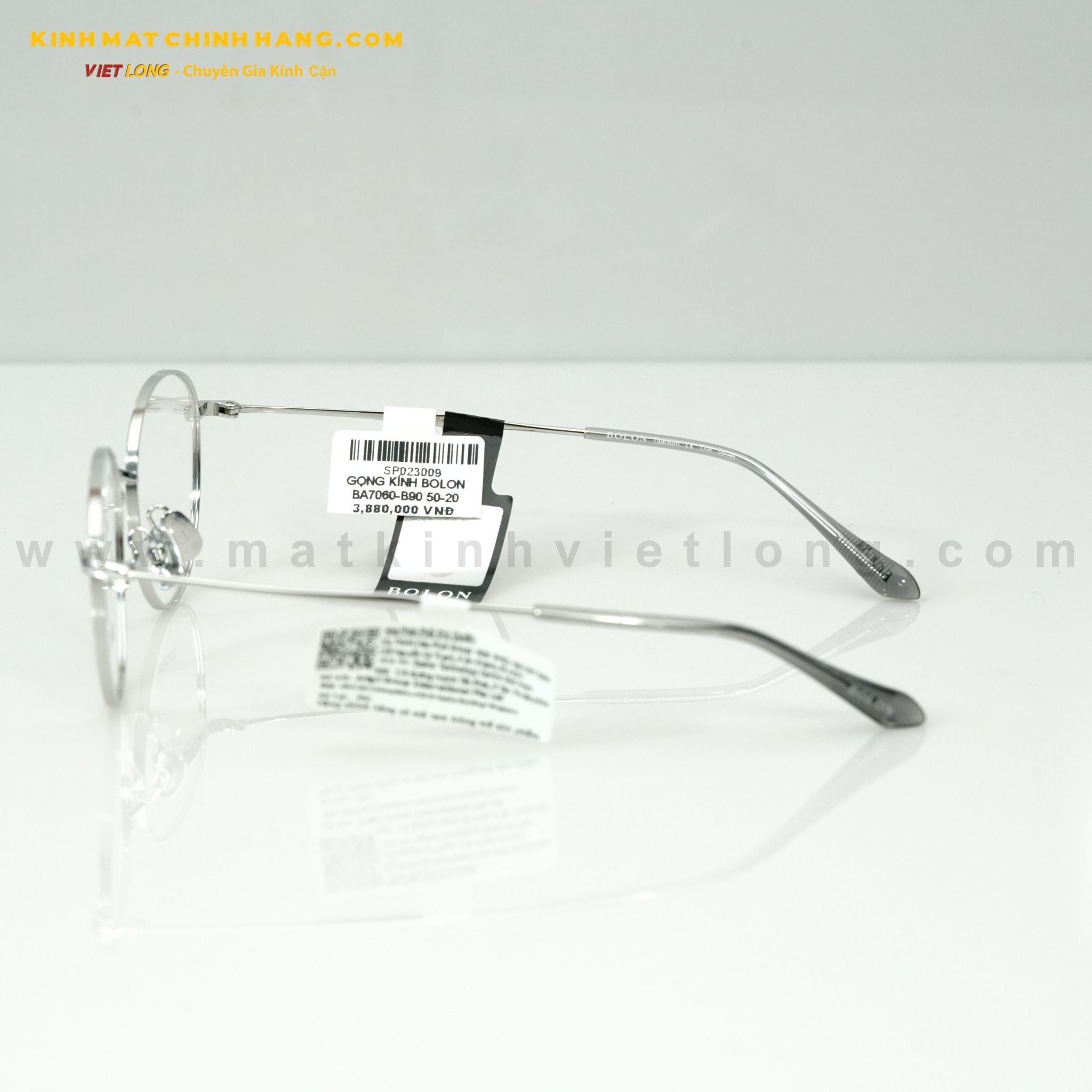  GỌNG KÍNH BOLON BA7060-B90 50-20 