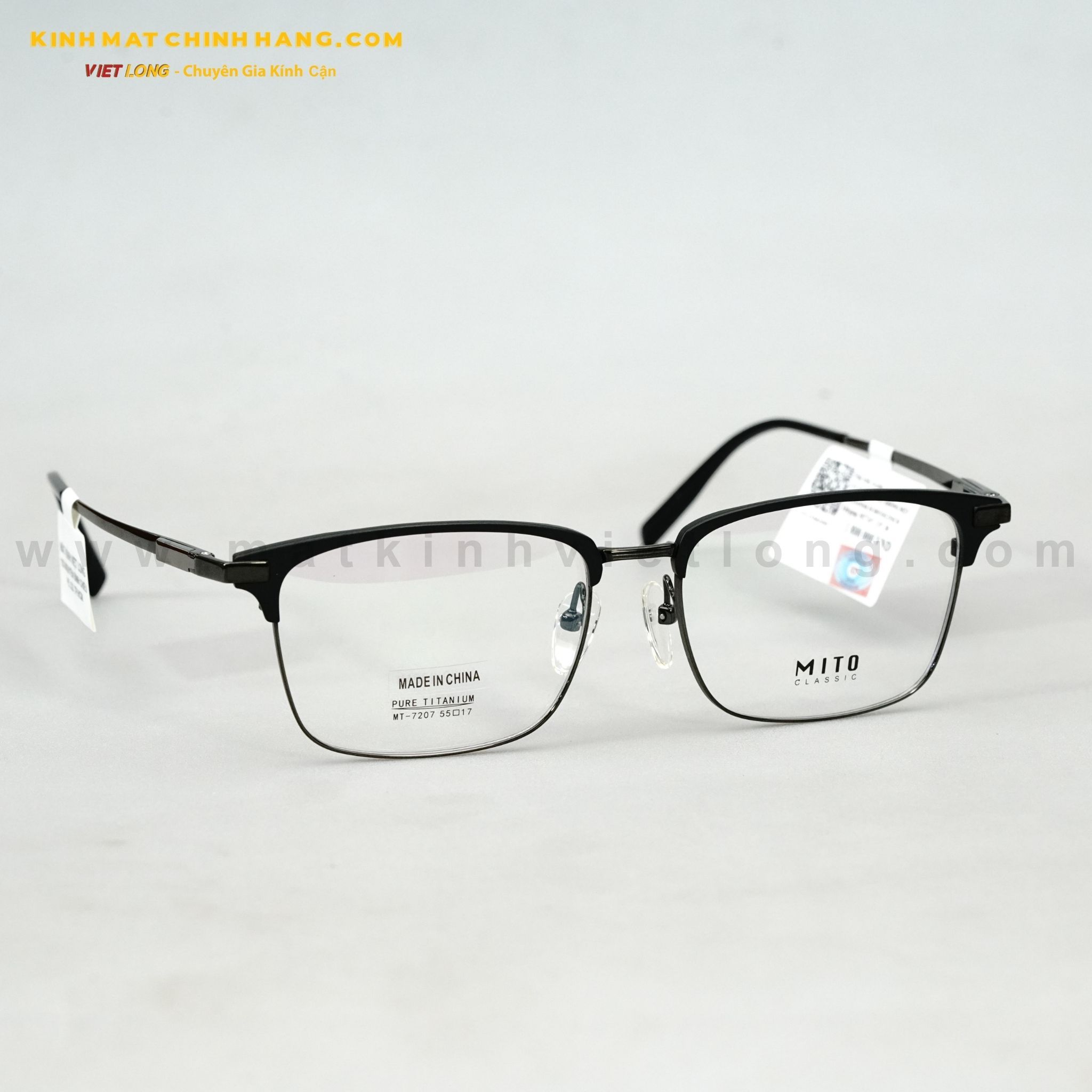  GỌNG KÍNH MITO MT7207-C07 55-17 