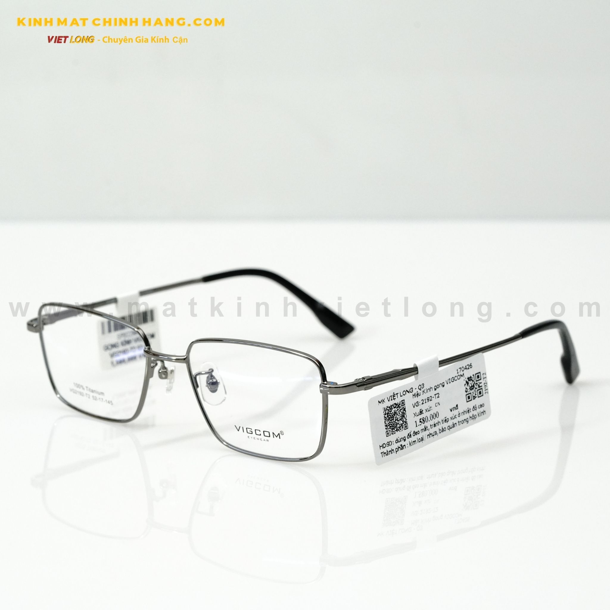  GỌNG KÍNH VIGCOM VG2192-T2 52-17 