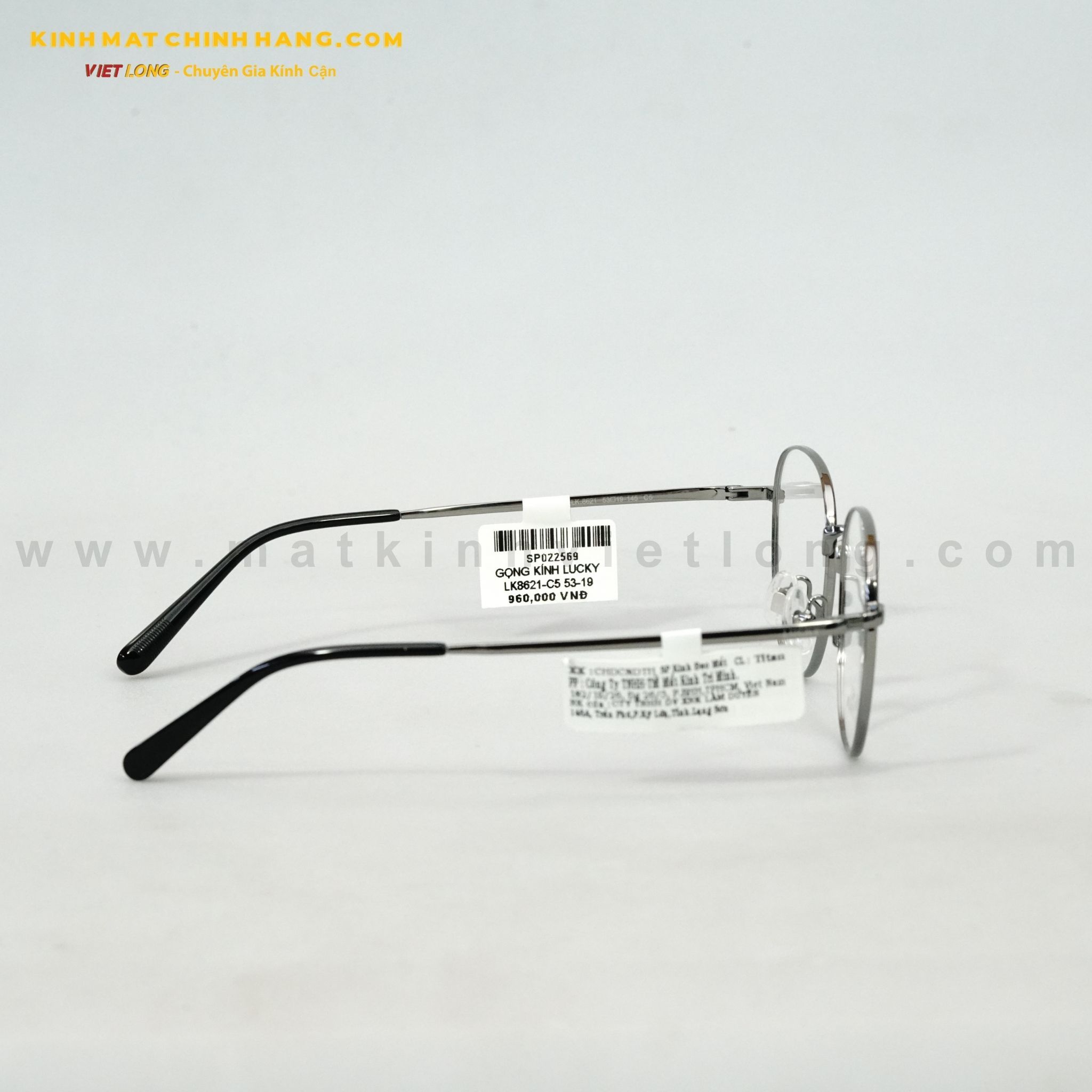  GỌNG KÍNH LUCKY LK8621-C5 53-19 