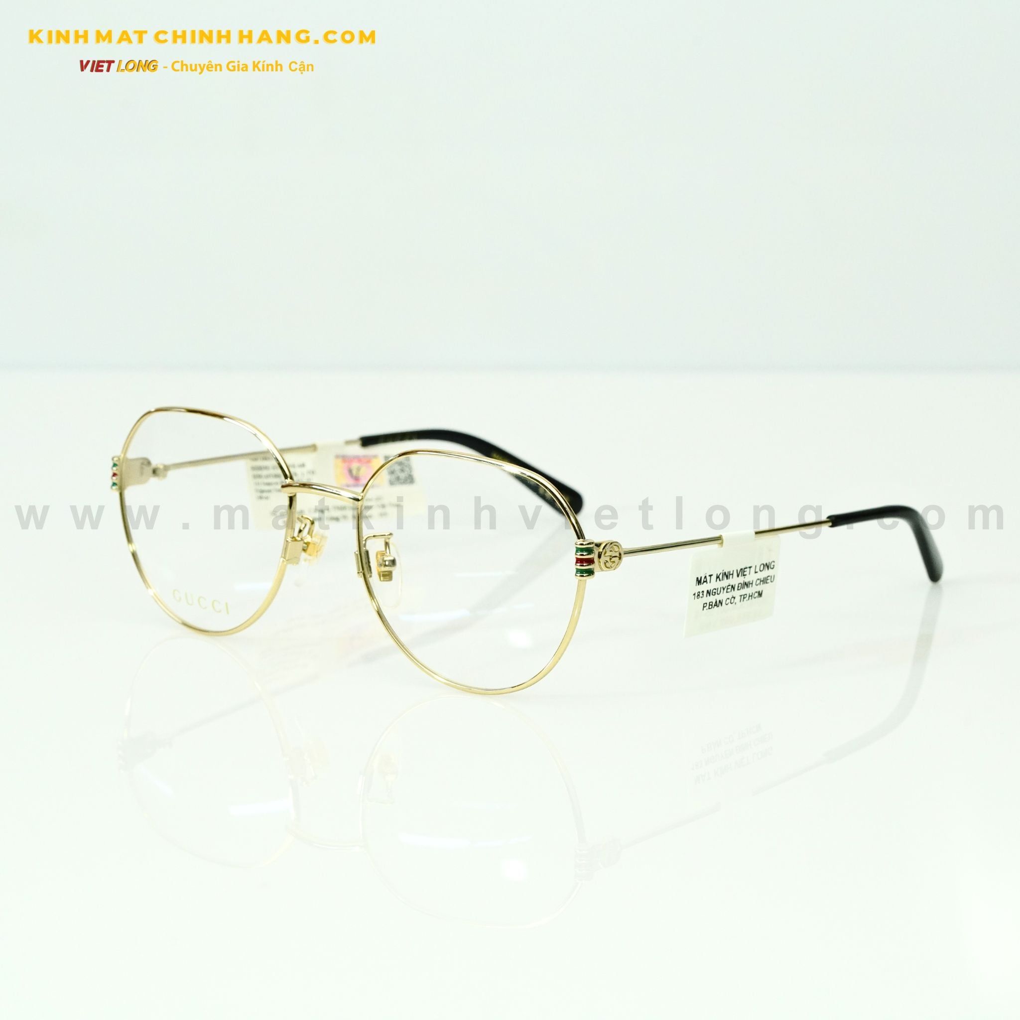  GỌNG KÍNH GUCCI GG1675OK-001 55-19 