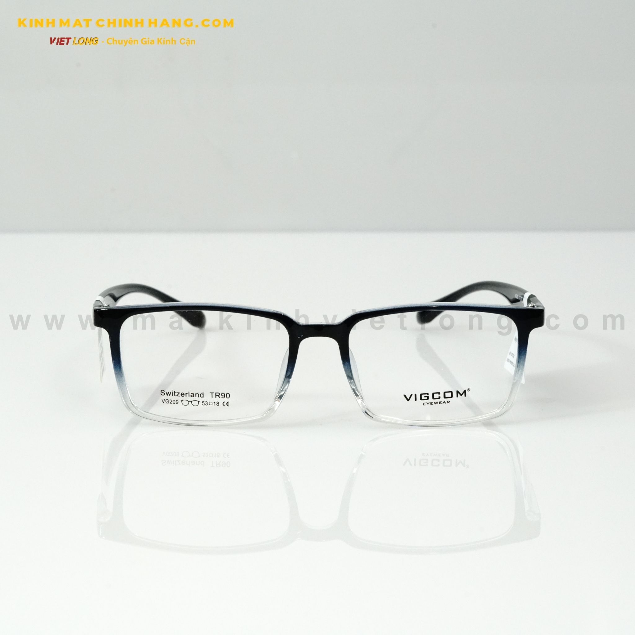  GỌNG KÍNH VIGCOM VG209-C7 53-18 