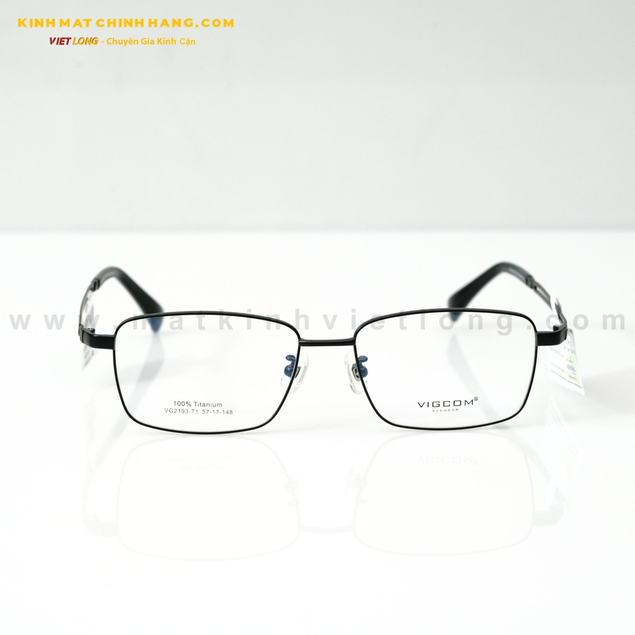  GỌNG KÍNH VIGCOM VG2193-T1 57-17 