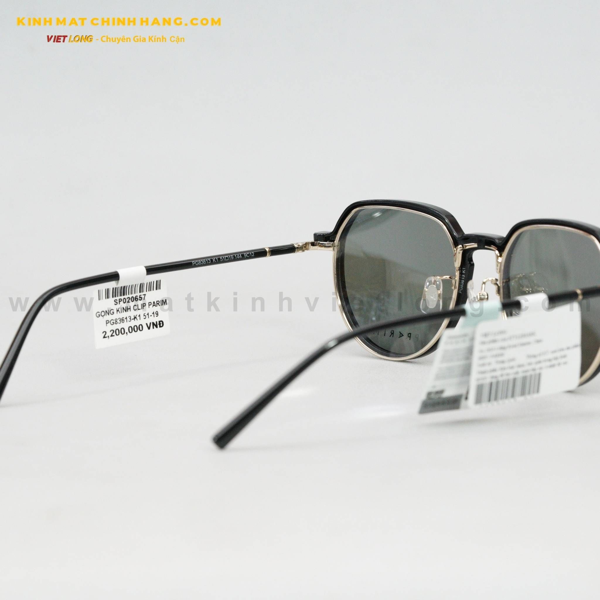  GỌNG KÍNH CLIP PARIM PG83613-K1 51-19 