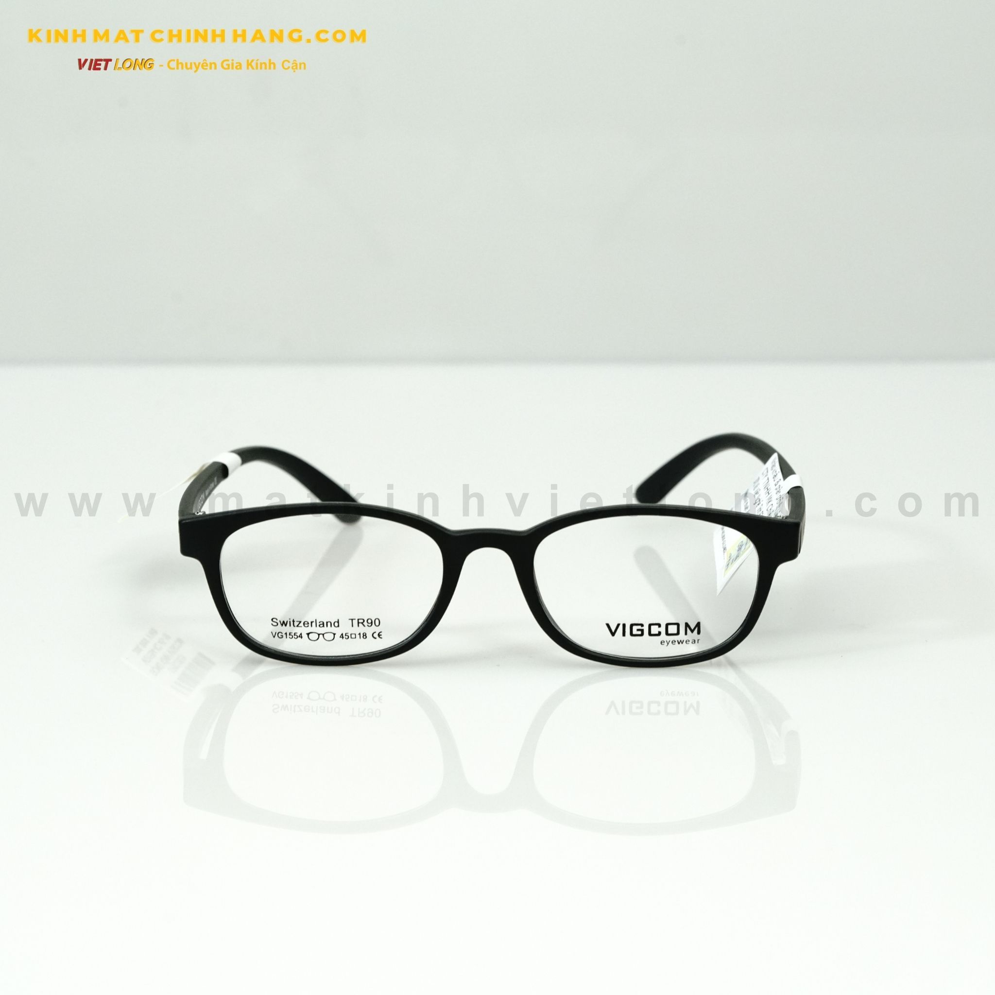  GỌNG KÍNH VIGCOM VG1554-K2 45-18 