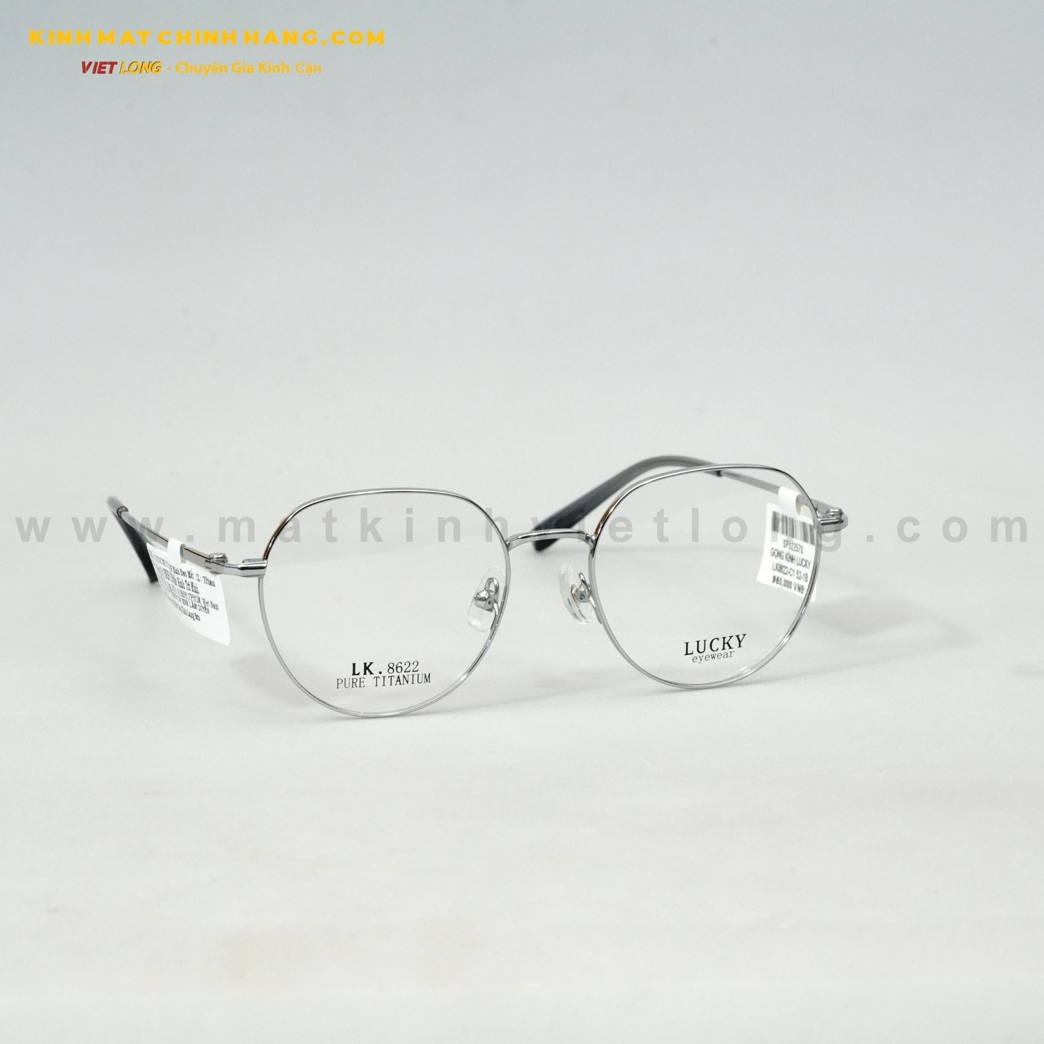  GỌNG KÍNH LUCKY LK8622-C1 52-18 