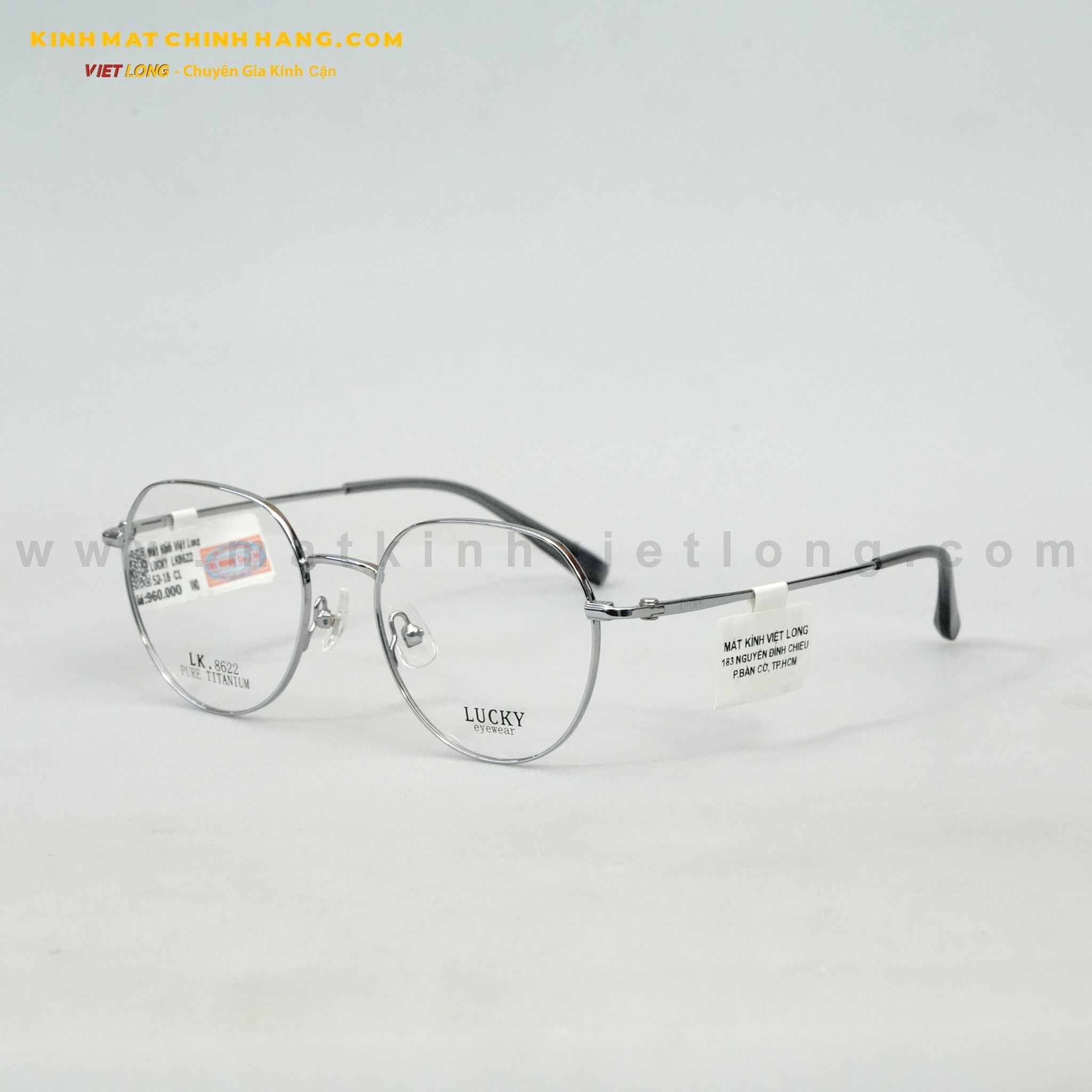  GỌNG KÍNH LUCKY LK8622-C1 52-18 