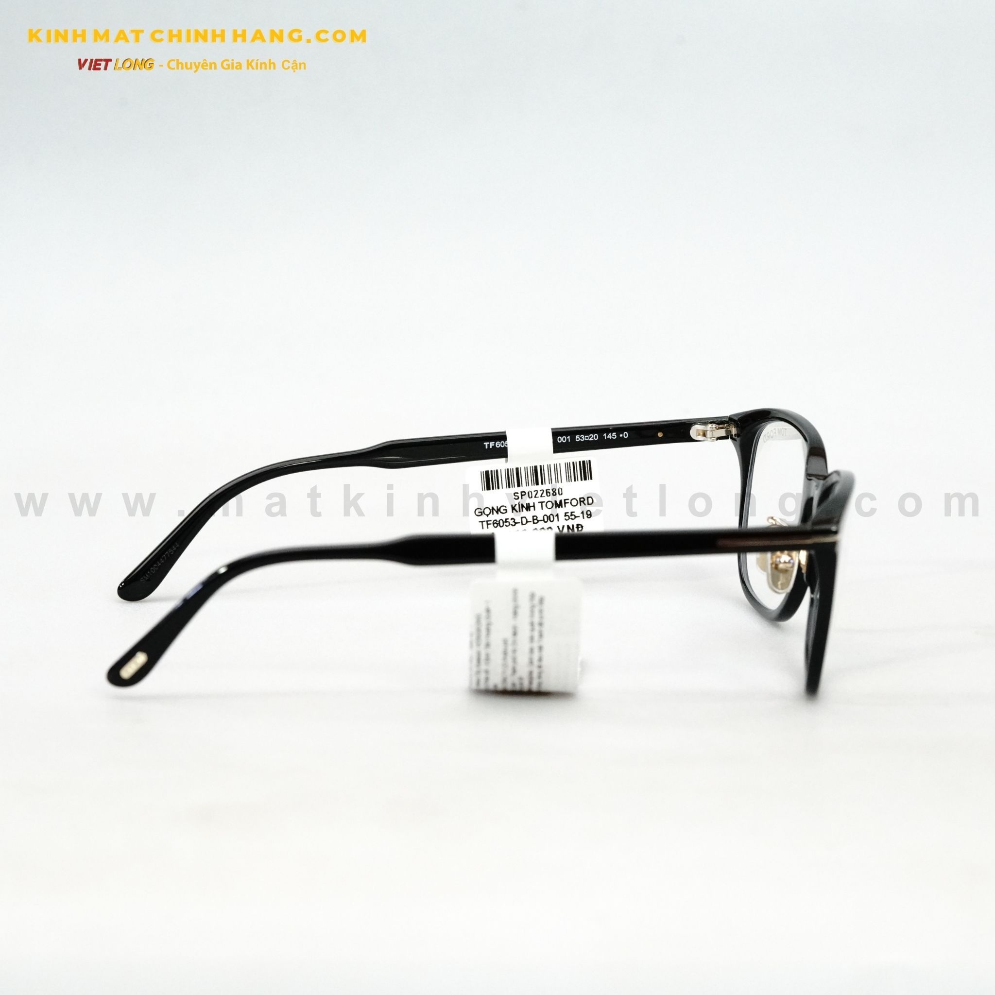  GỌNG KÍNH TOMFORD TF6053-D-B-001 55-19 