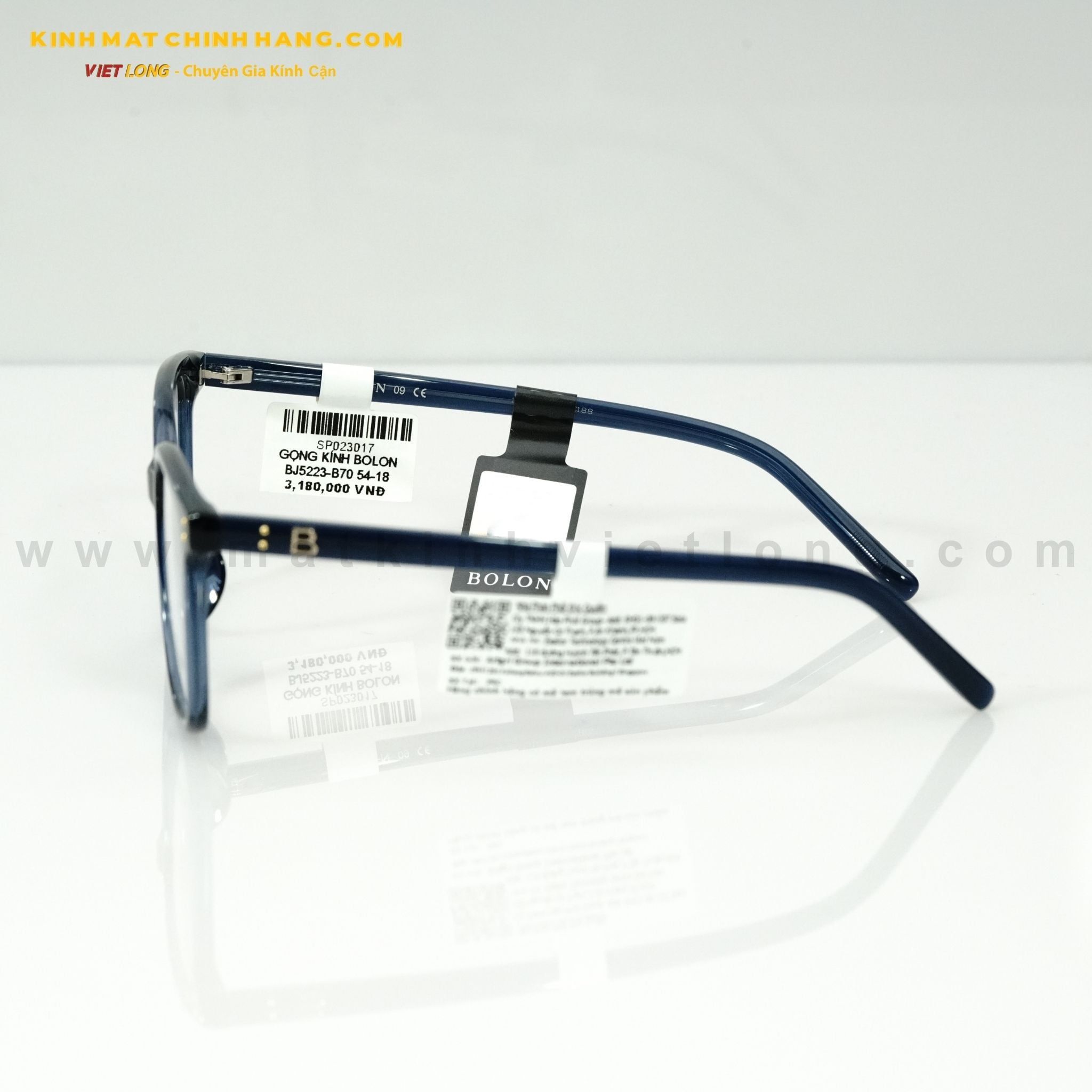  GỌNG KÍNH BOLON BJ5223-B70 54-18 