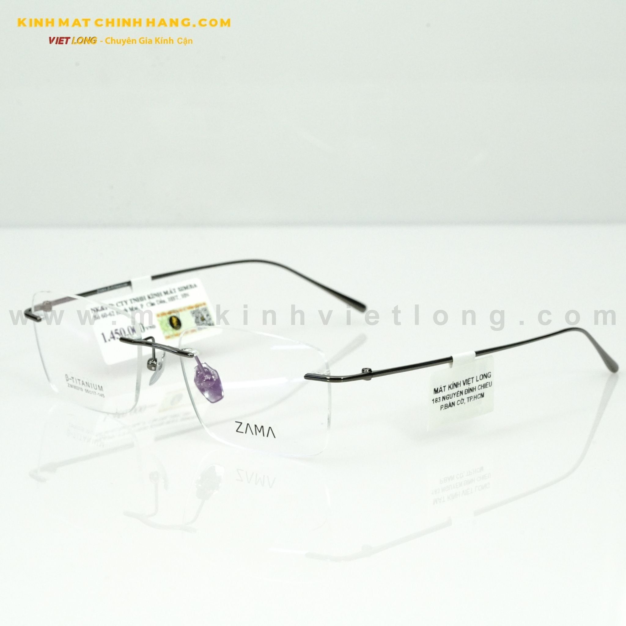  GỌNG KÍNH ZAMA 80219-C4 55-17 