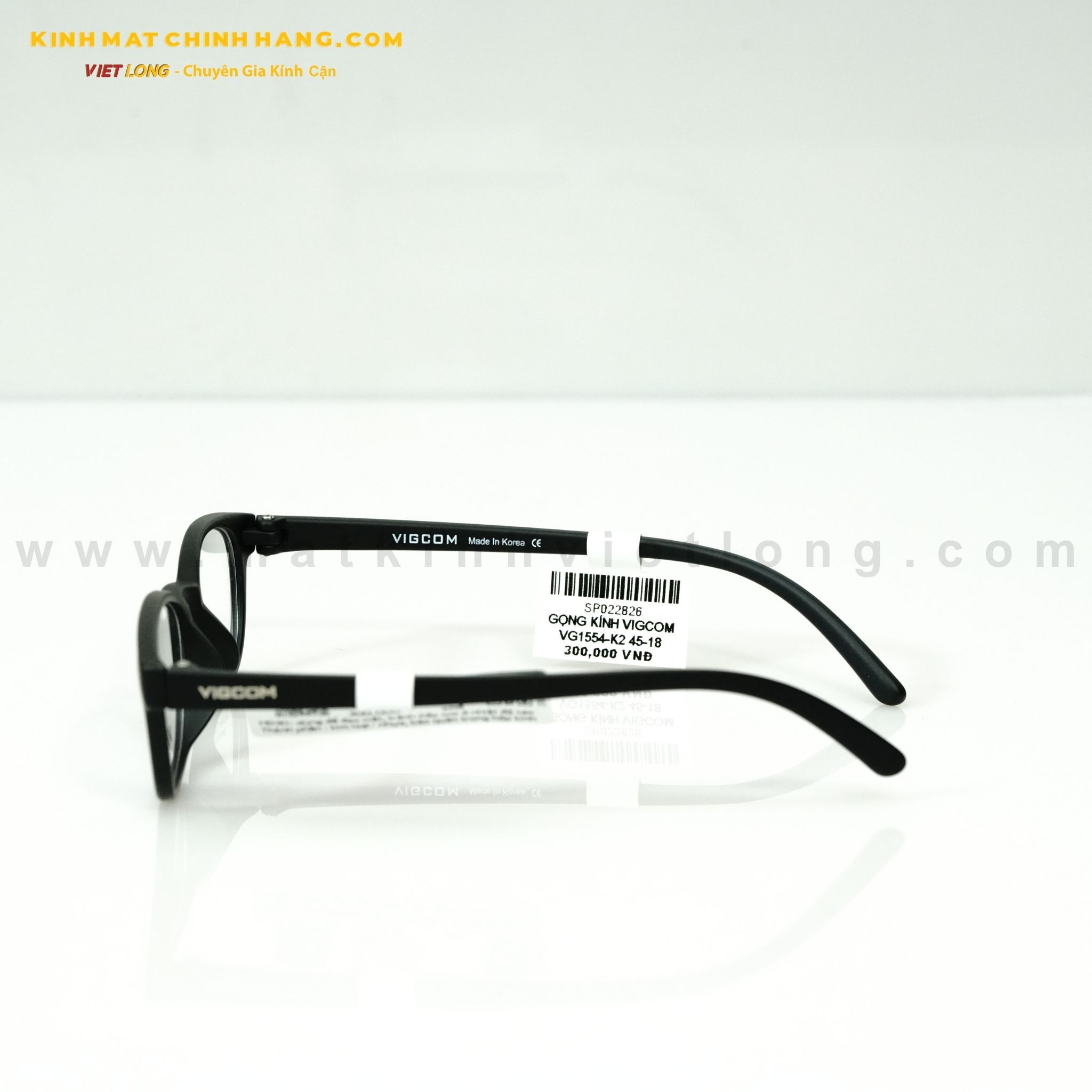  GỌNG KÍNH VIGCOM VG1554-K2 45-18 