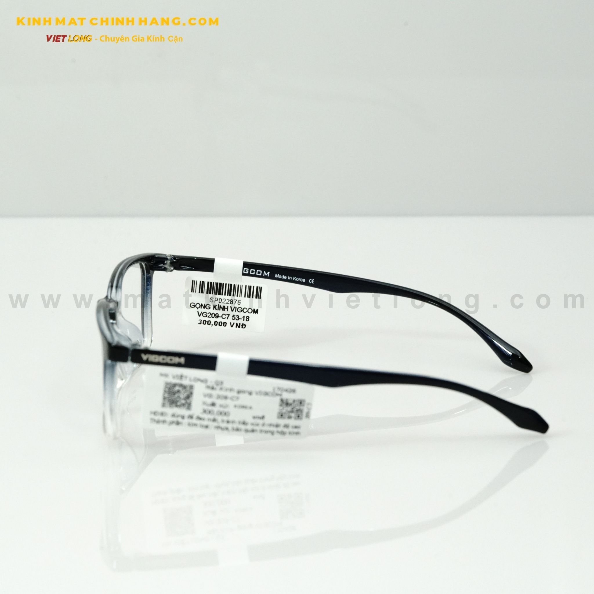 GỌNG KÍNH VIGCOM VG209-C7 53-18 