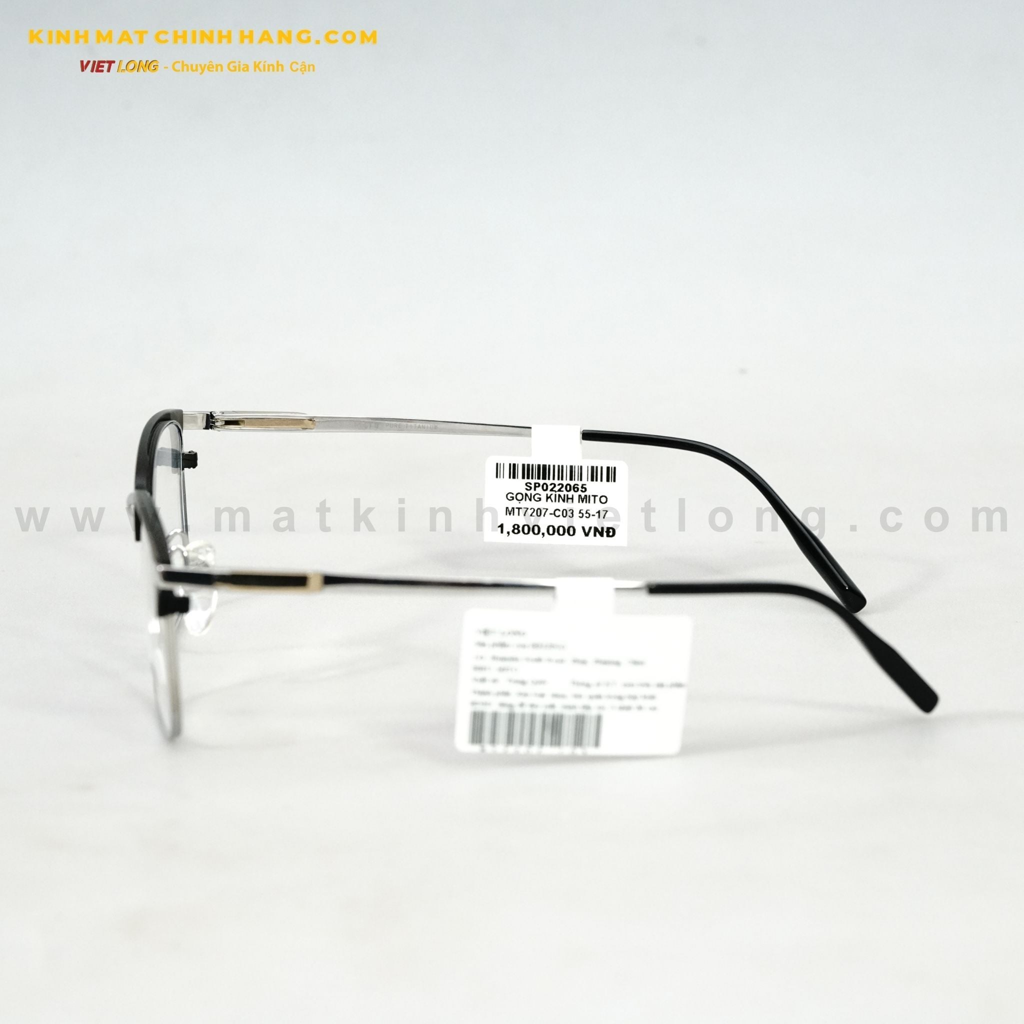  GỌNG KÍNH MITO MT7207-C03 55-17 