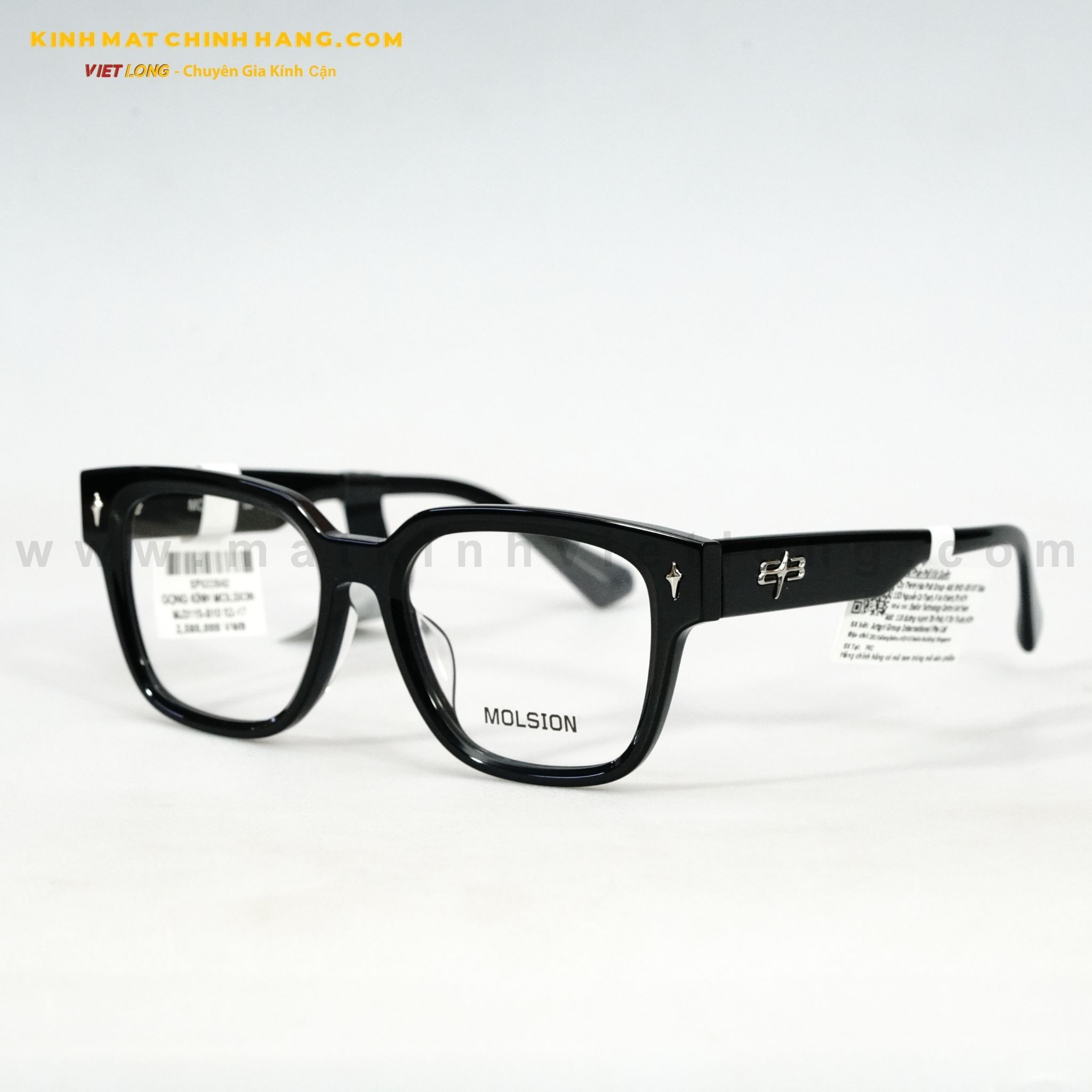  GỌNG KÍNH MOLSION MJ3115-B10 52-17 